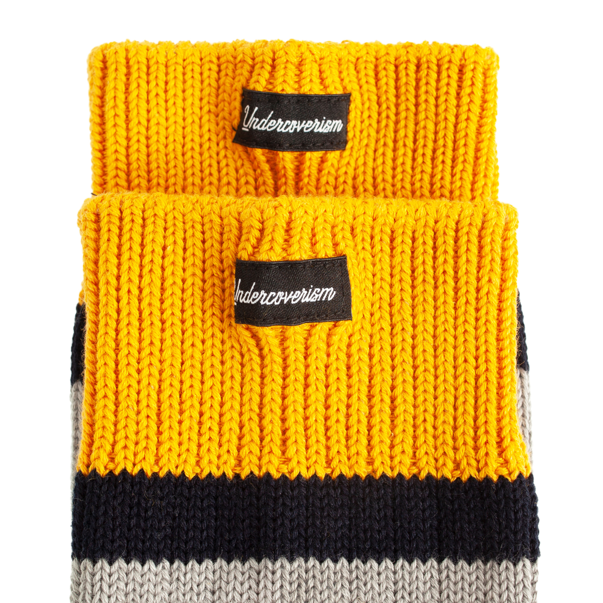 Undercover Серые носки с нашивкой