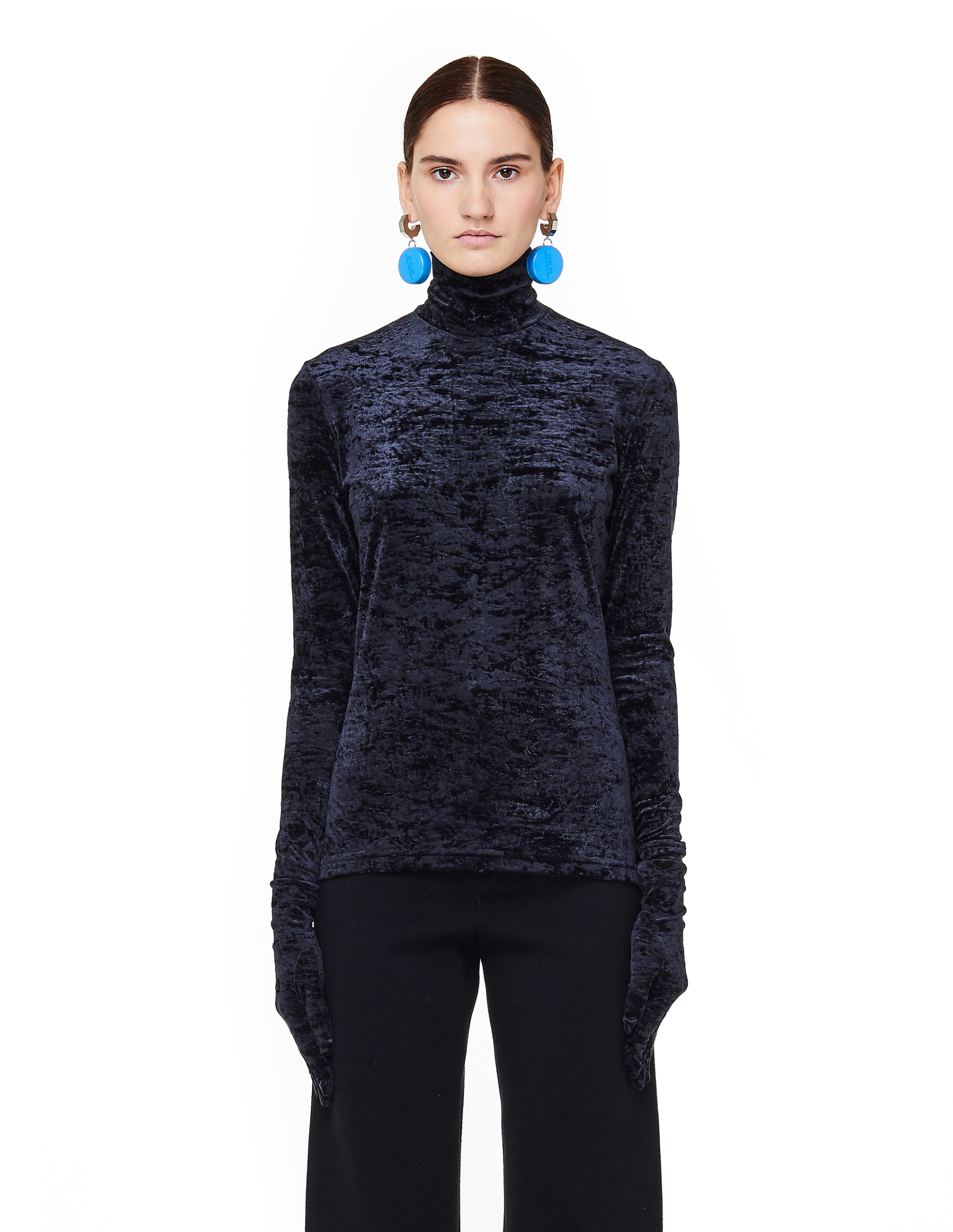 Balenciaga Пластиковые серьги с логотипом