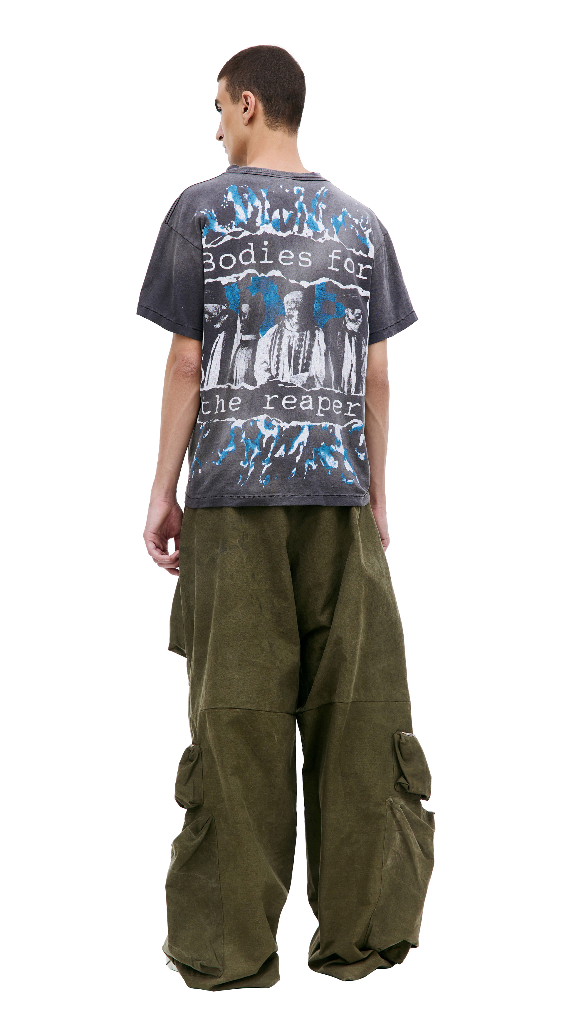 Saint Michael Футболка с принтом \'Bodies for the reaper\'