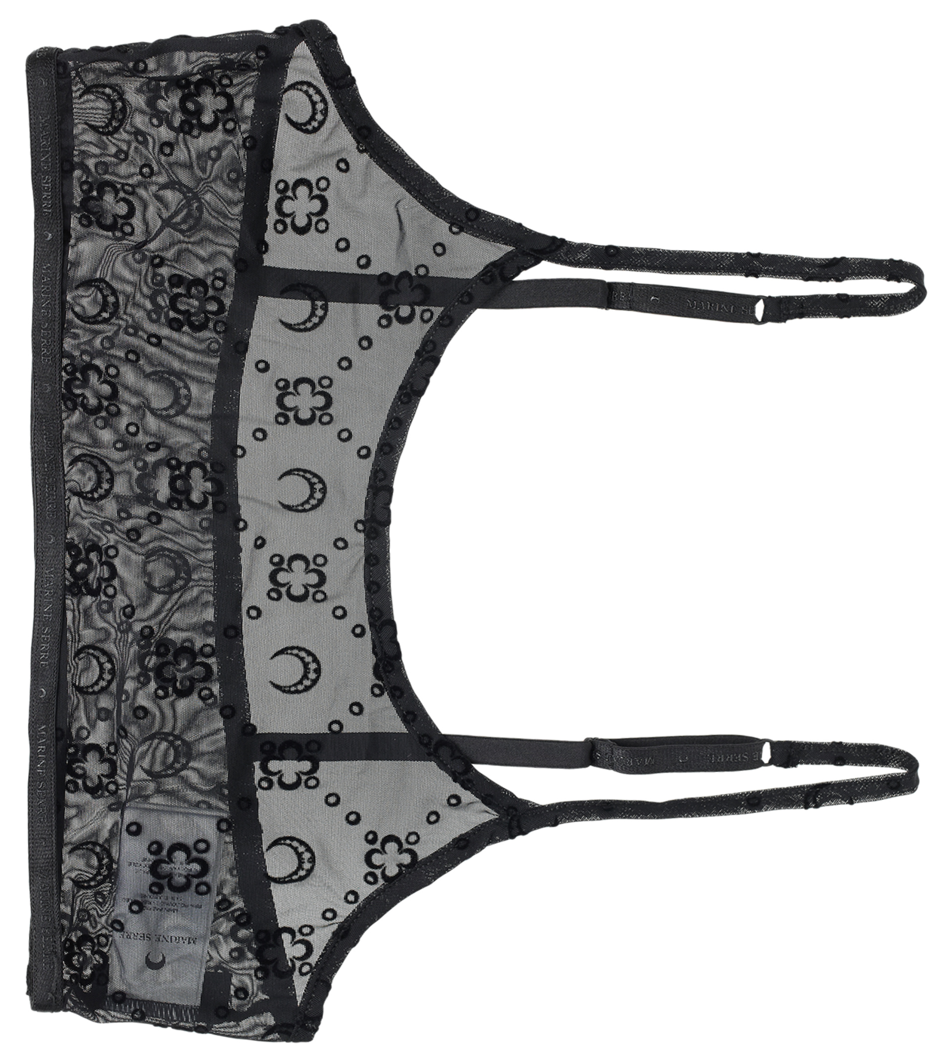 MARINE SERRE Бра с монограммой