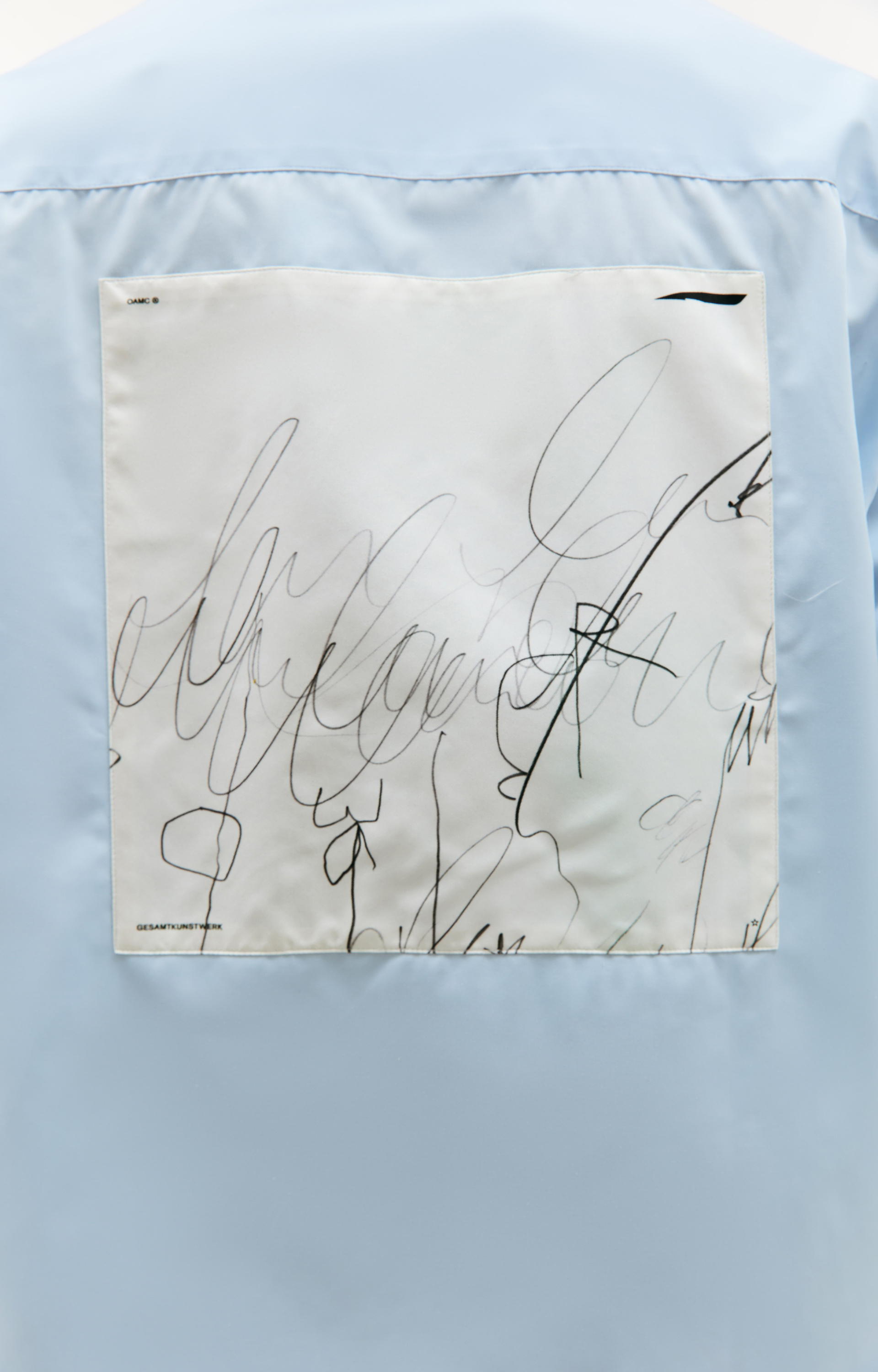 OAMC Рубашка Kurt с короткими рукавами