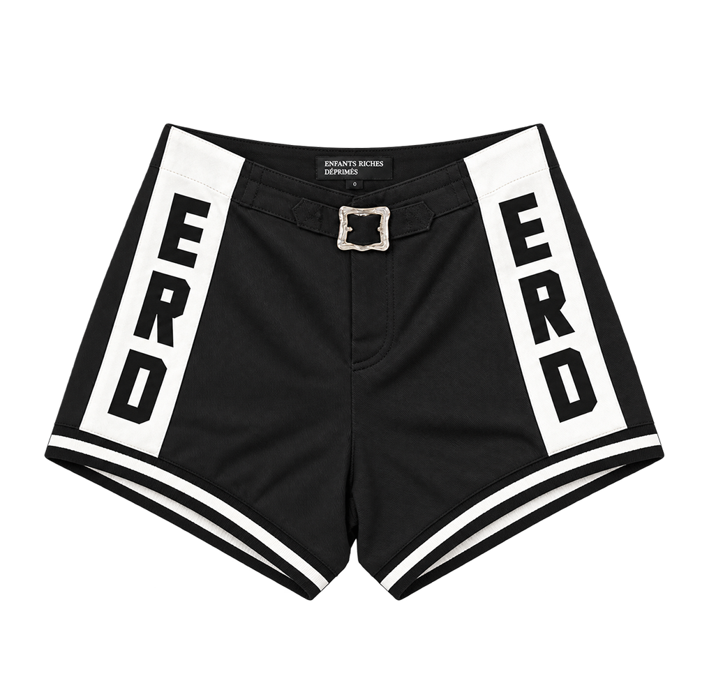 Enfants Riches Déprimés Черные шорты с логотипом