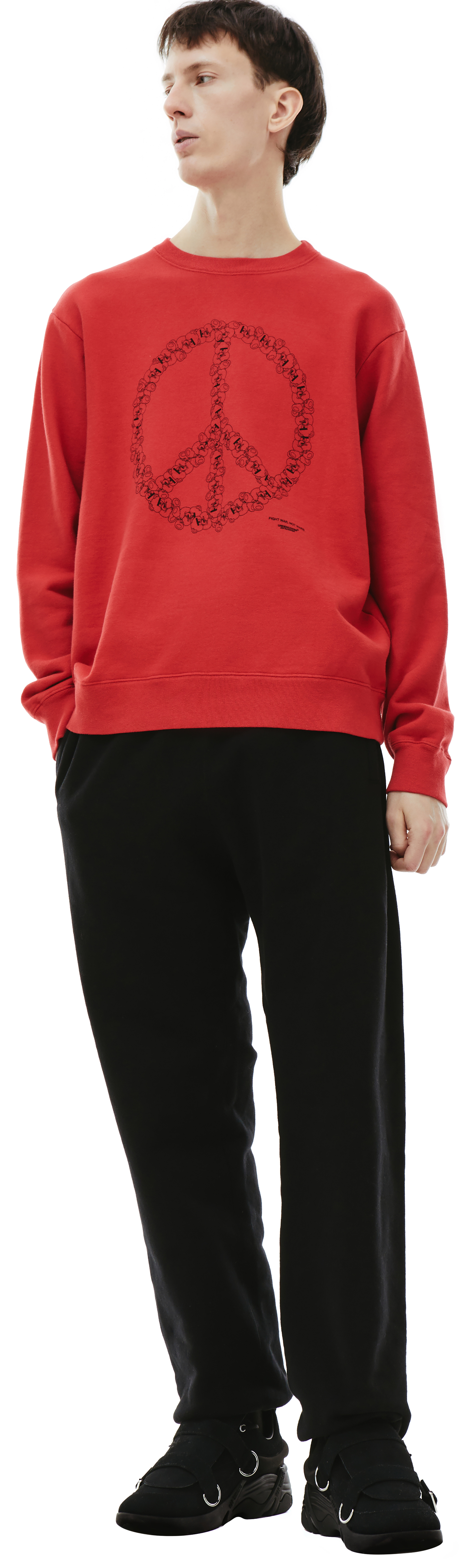 Undercover Красный свитшот Fight War