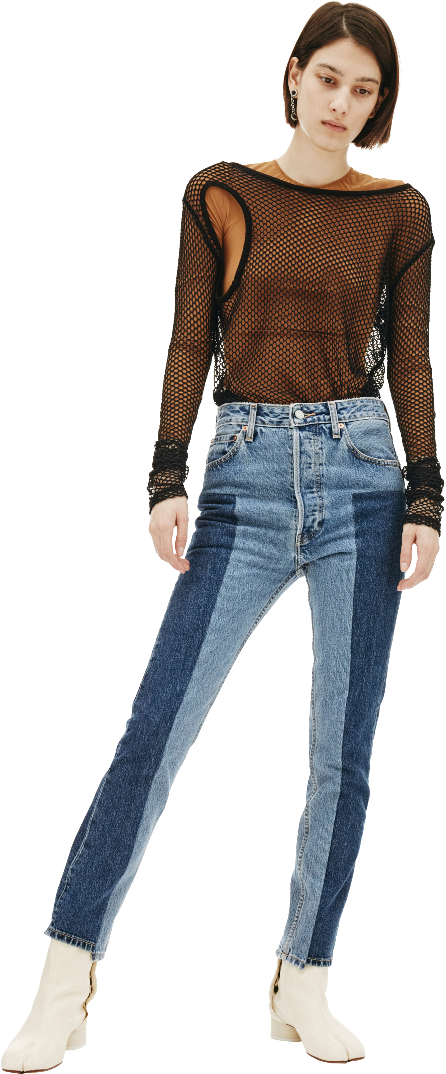 VETEMENTS Комбинированные джинсы