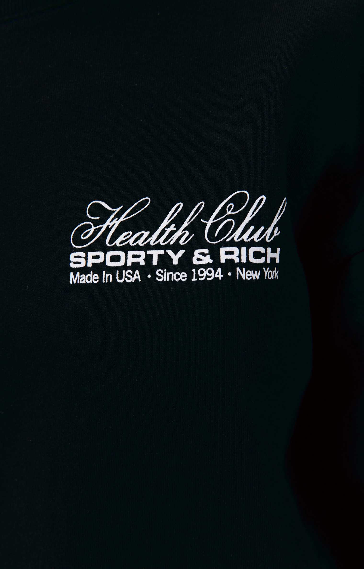 SPORTY & RICH Свитшот с принтом Health Club
