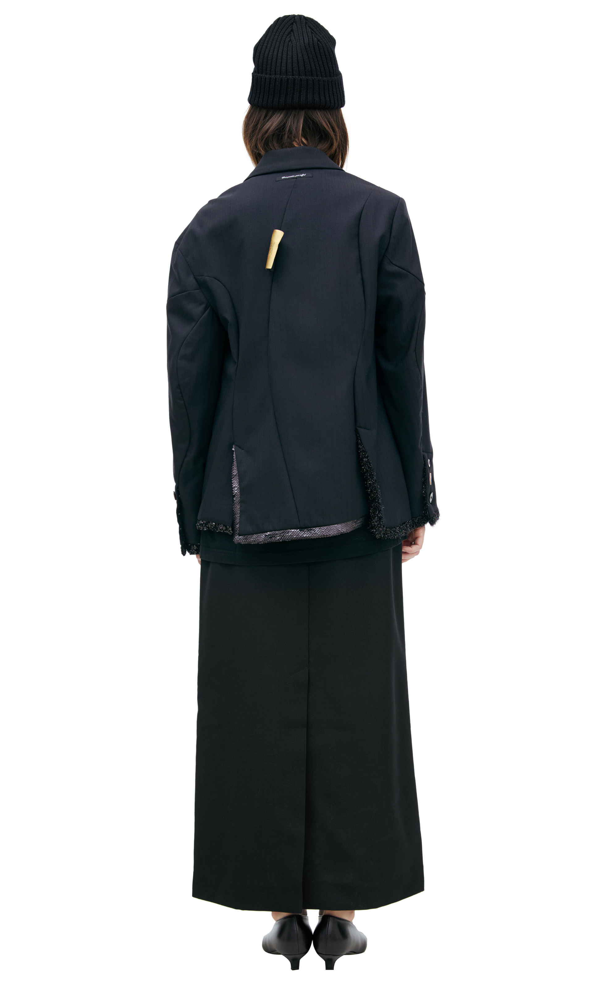 Undercover Жакет с блестящей отделкой