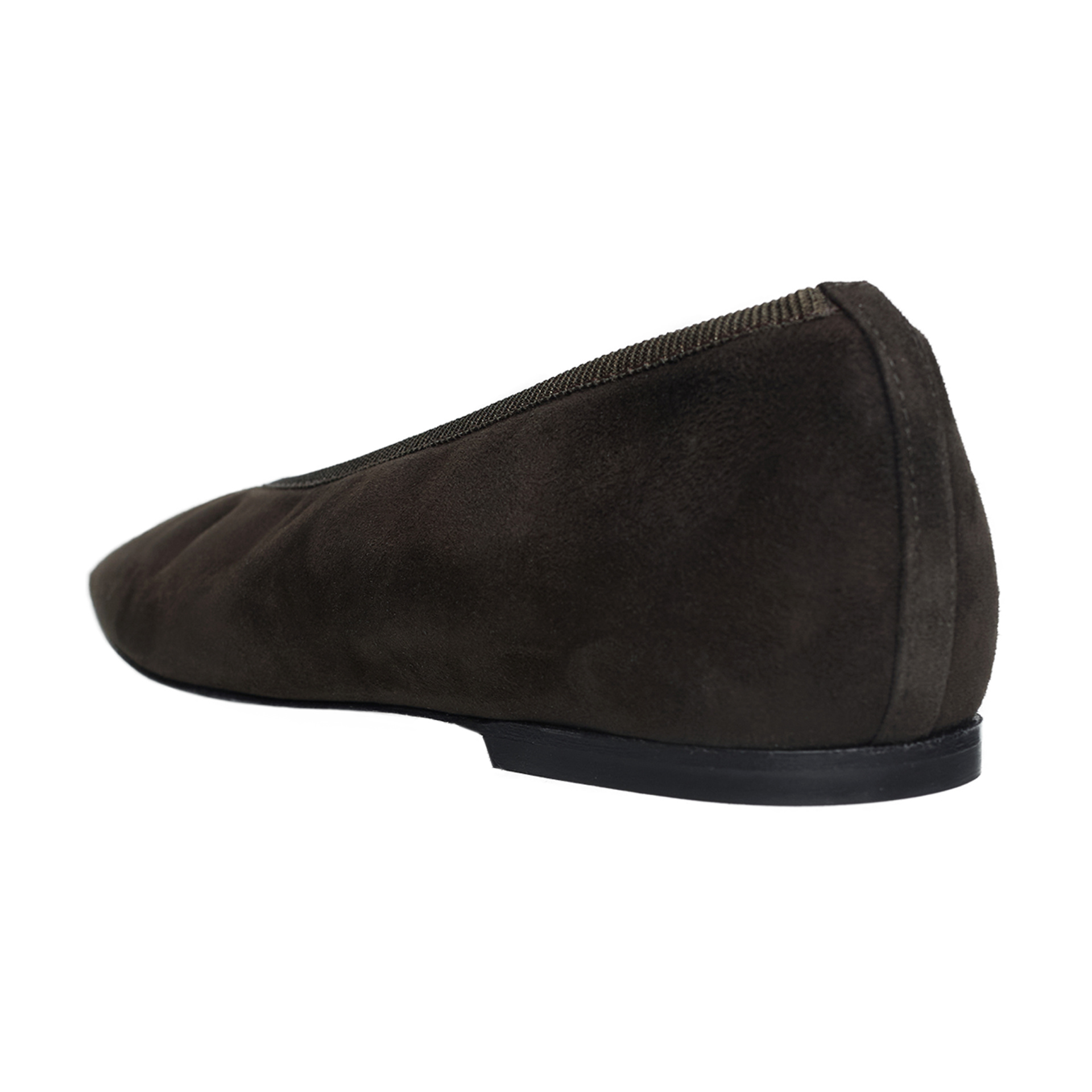 TOTEME Замшевые балетки с квадратным носом