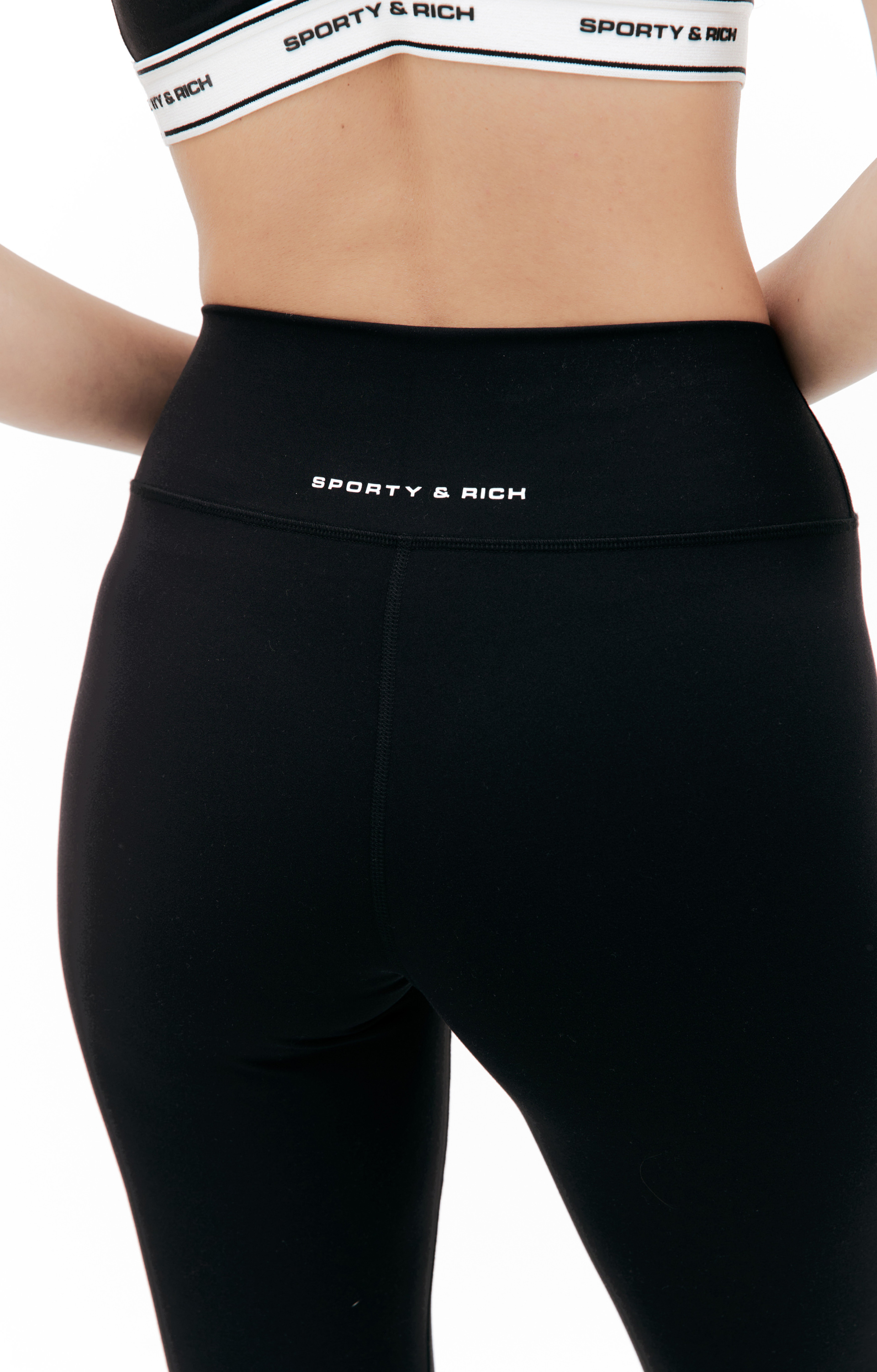 SPORTY & RICH Спортивные леггинсы SR Bold