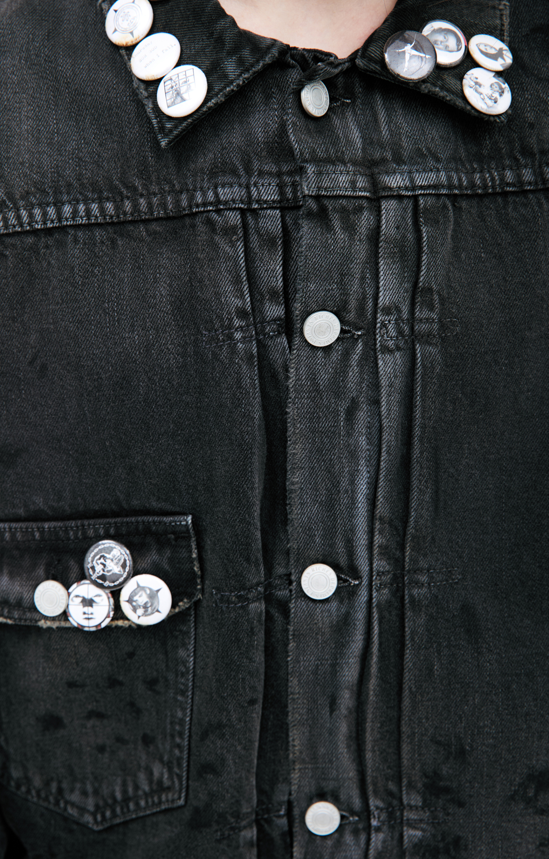 Enfants Riches Déprimés Джинсовая куртка со значками