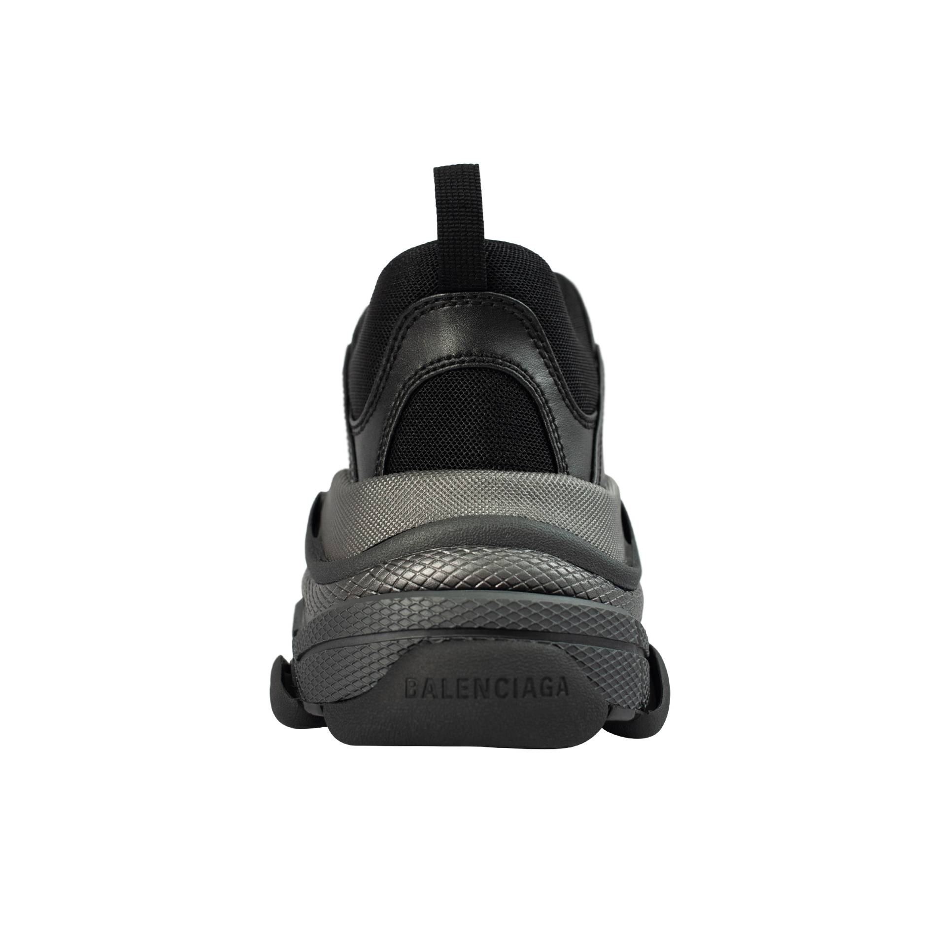 Balenciaga Черные кроссовки Triple S