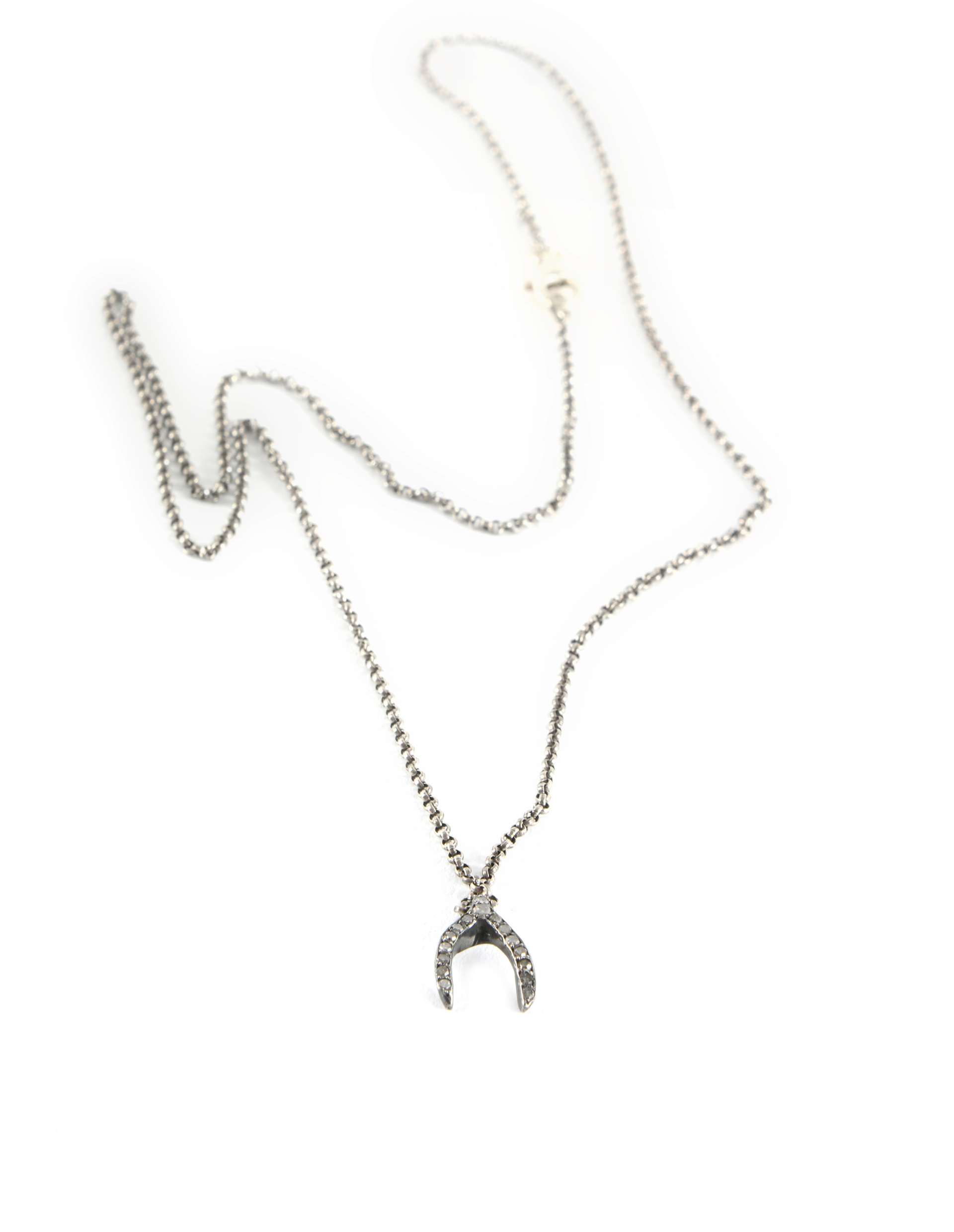 Rosa Maria Колье с серыми камнями