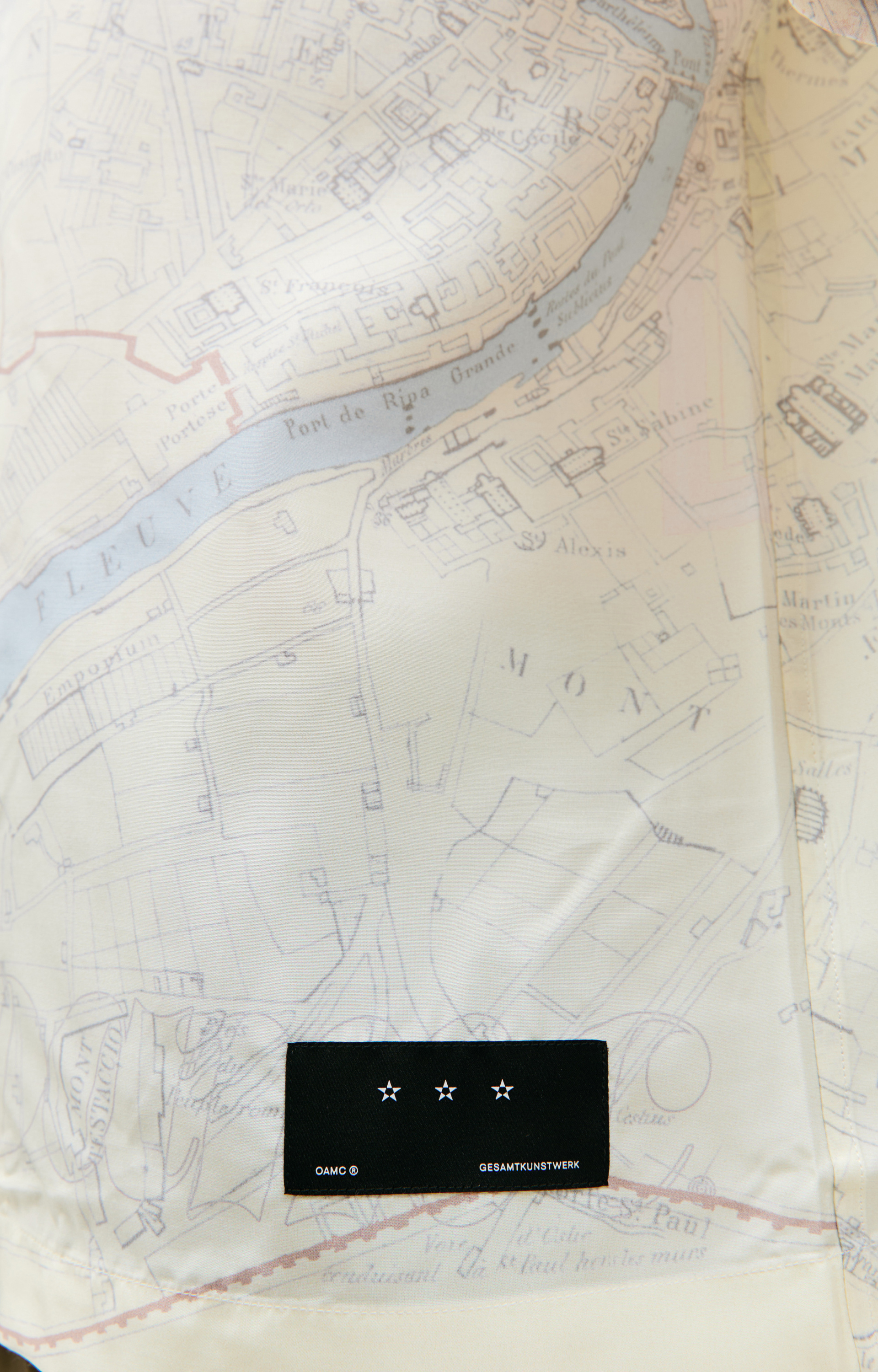 OAMC Рубашка с коротким рукавом