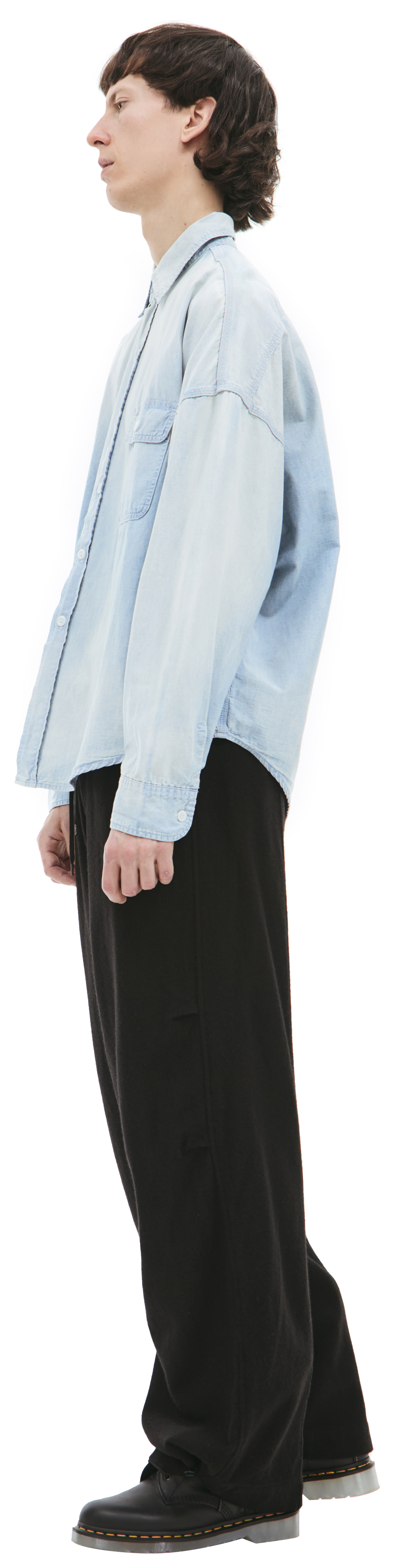 Saint Mxxxxxx Джинсовая рубашка на пуговицах