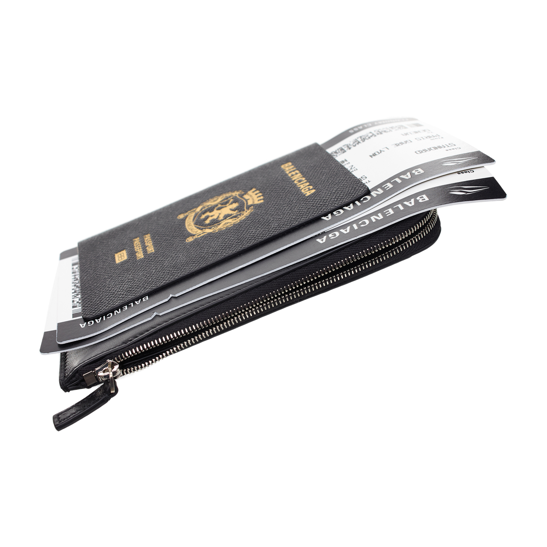 Balenciaga Кошелек в виде паспорта с билетом