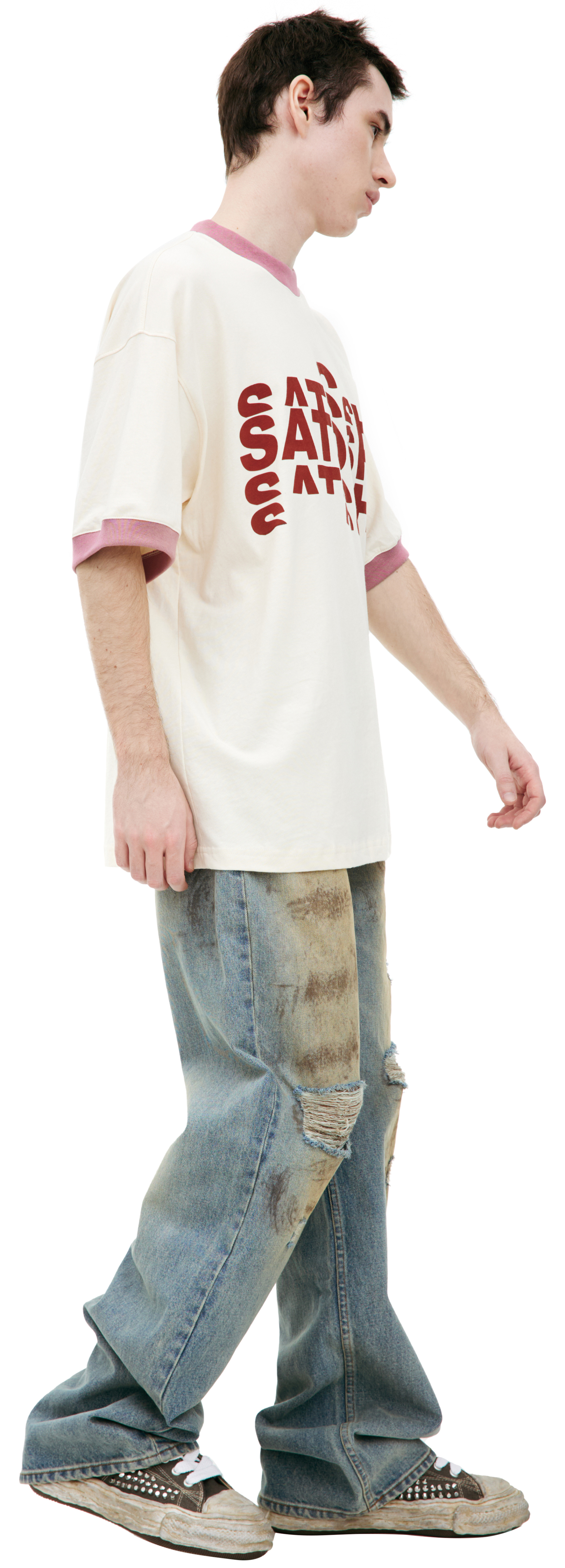 Satoshi Nakamoto Белая футболка с логотипом