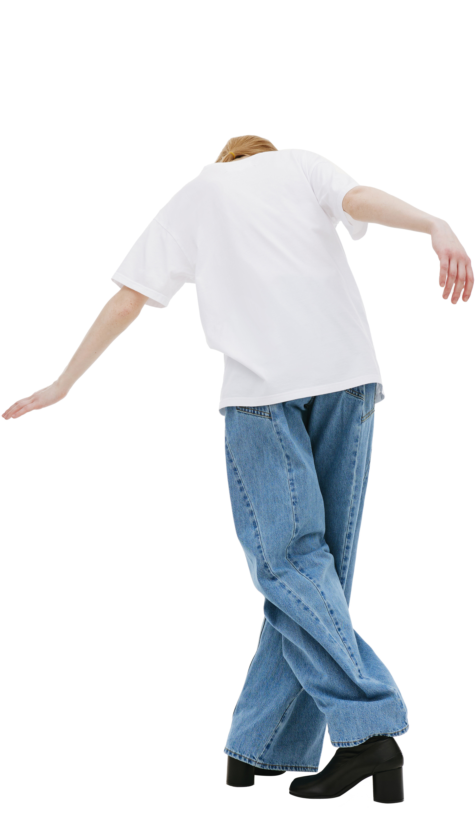 Maison Margiela Футболка с вышивкой логотипа