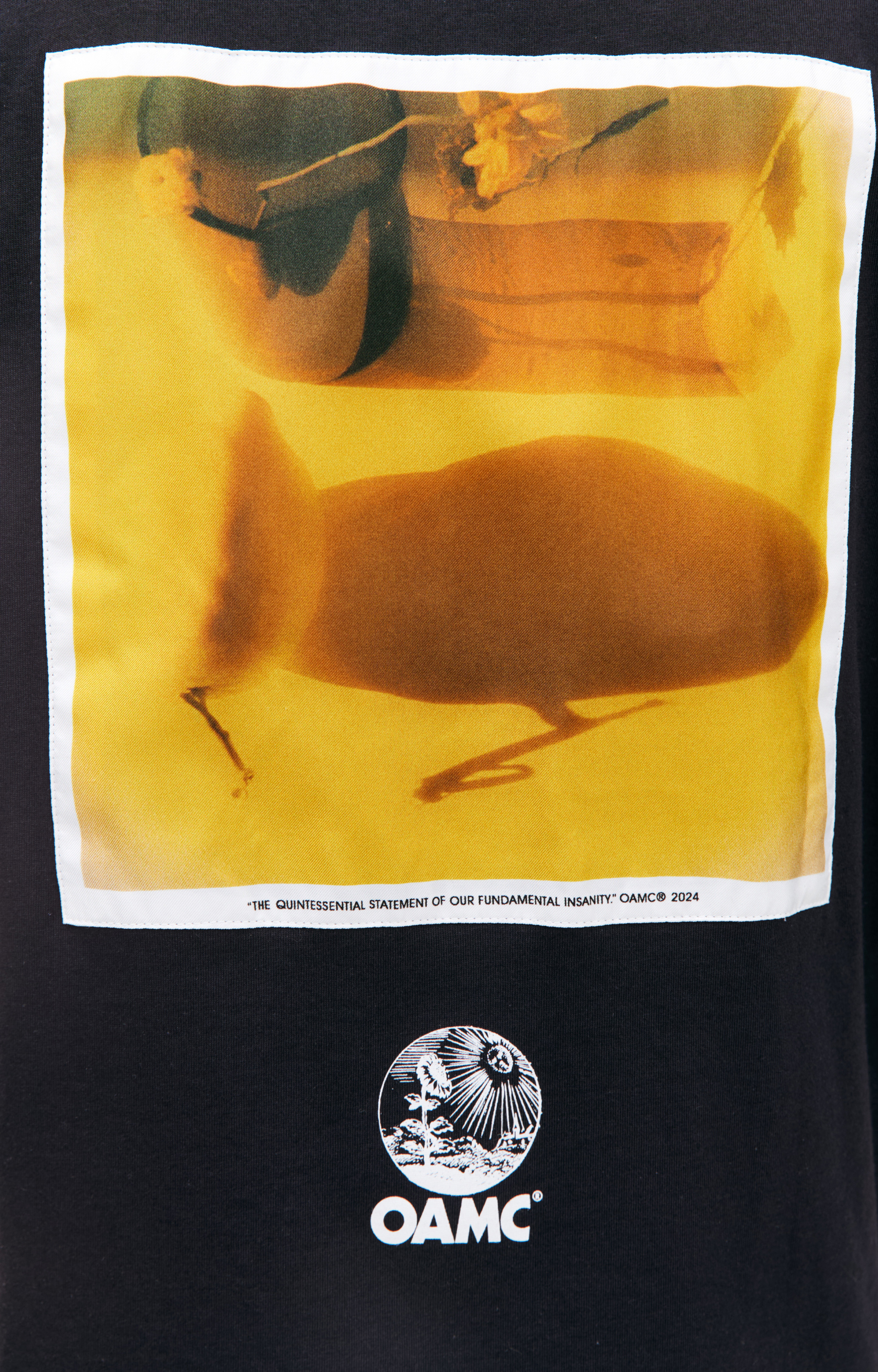 OAMC Футболка STILLER с патчем