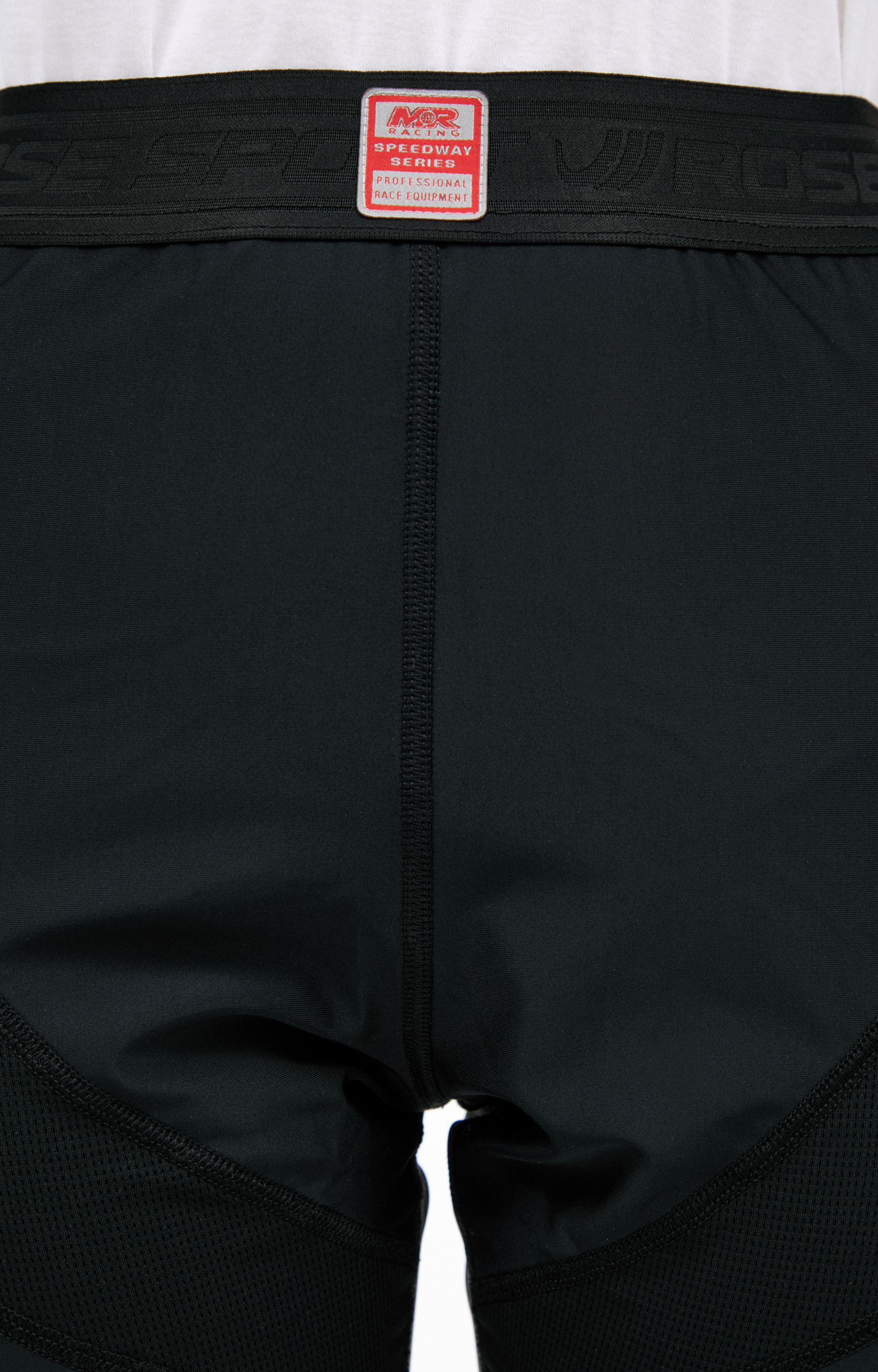 Martine Rose Черные шорты с логотипом