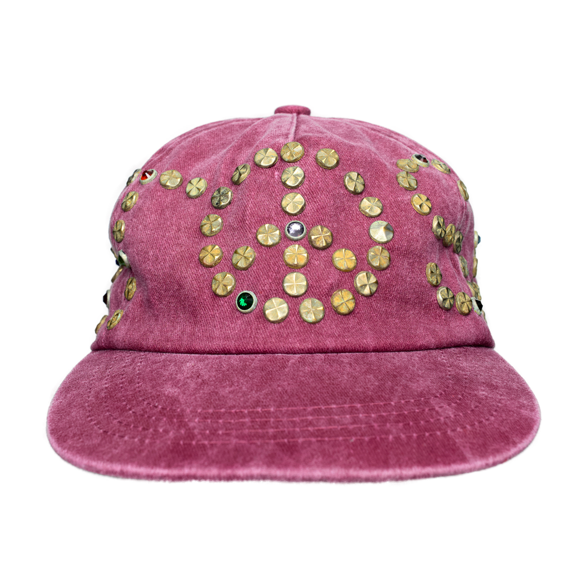 Satoshi Nakamoto Красная кепка с заклепками