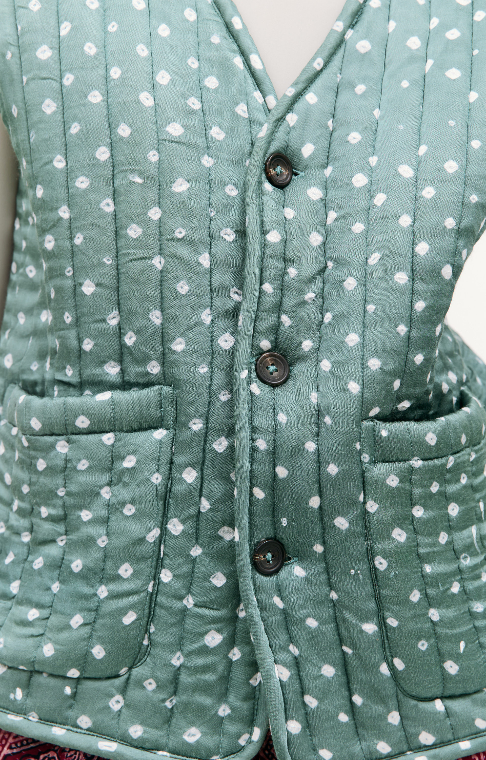 KARU RESEARCH Стеганый жилет из шелка