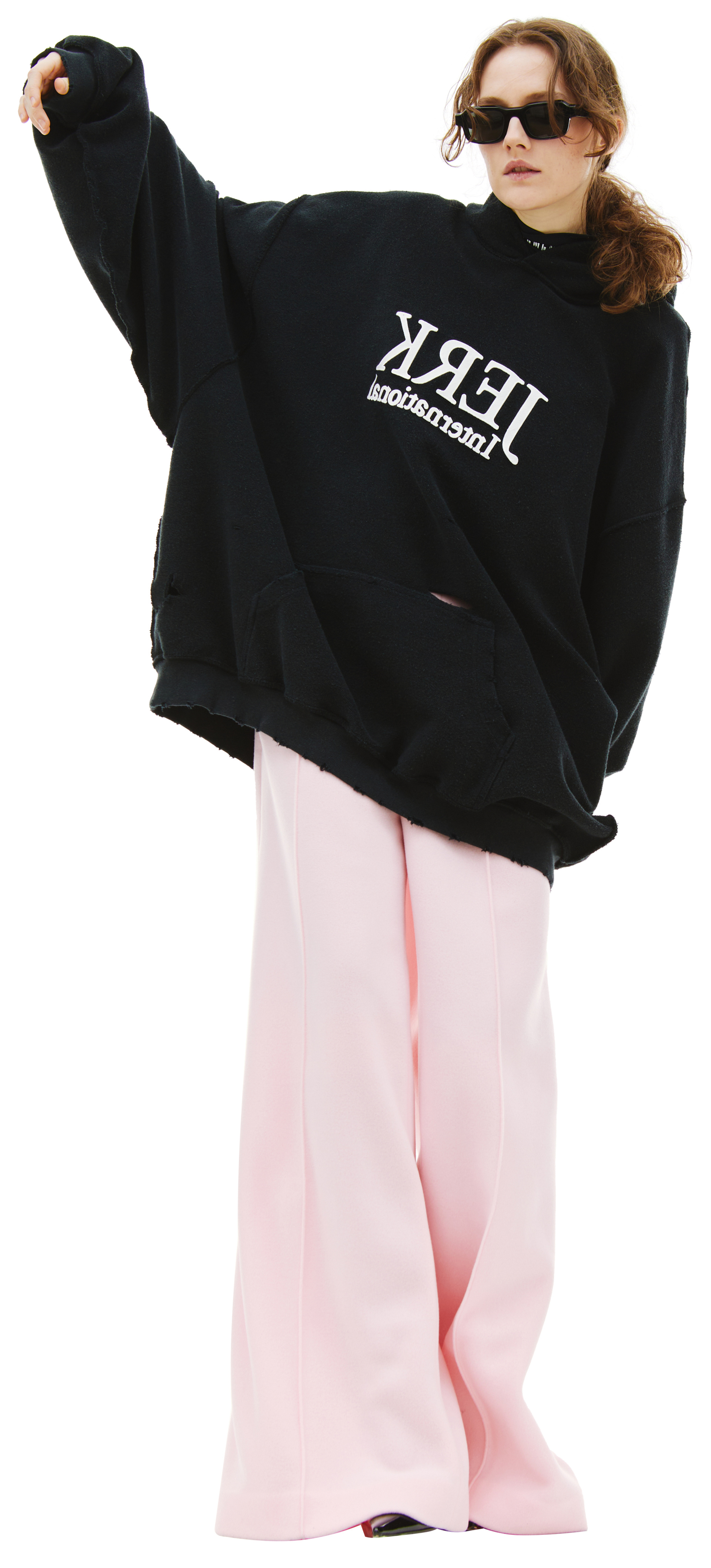 VETEMENTS Оверсайз худи Jerk