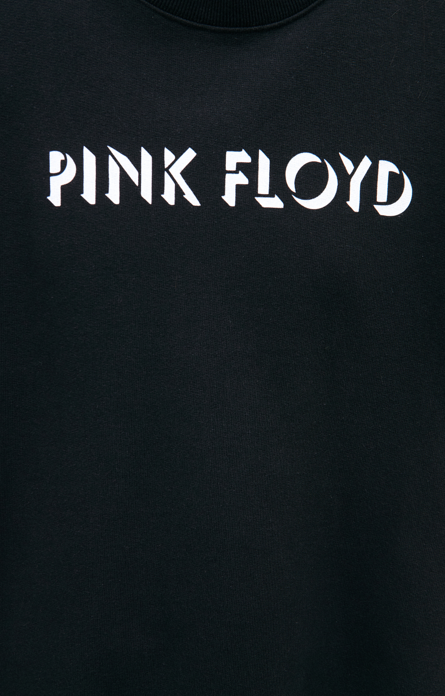 Undercover Черный свитшот с принтом Pink Floyd