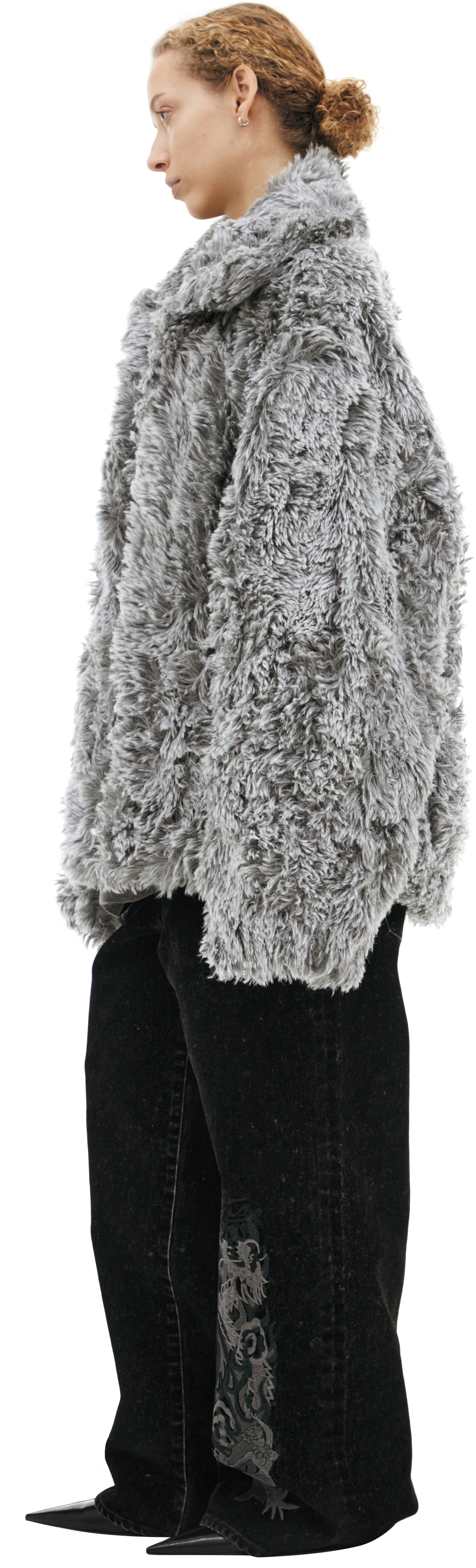 Doublet Плюшевая куртка с зубами