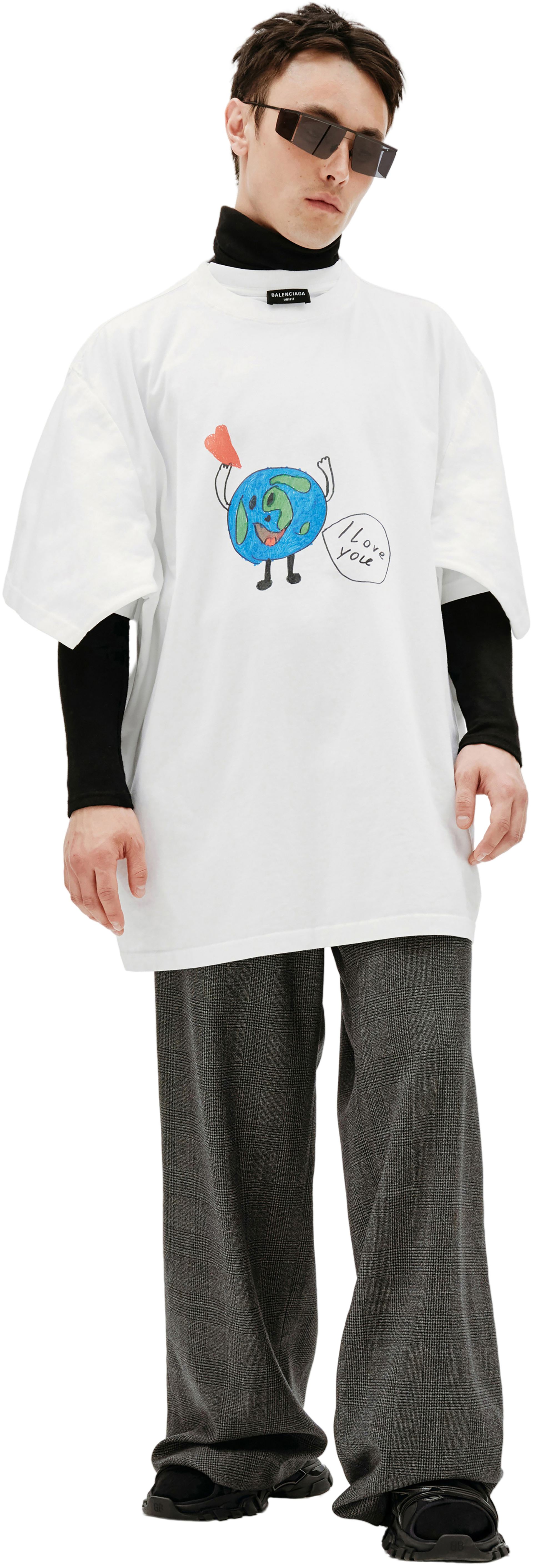 Balenciaga Футболка с принтом