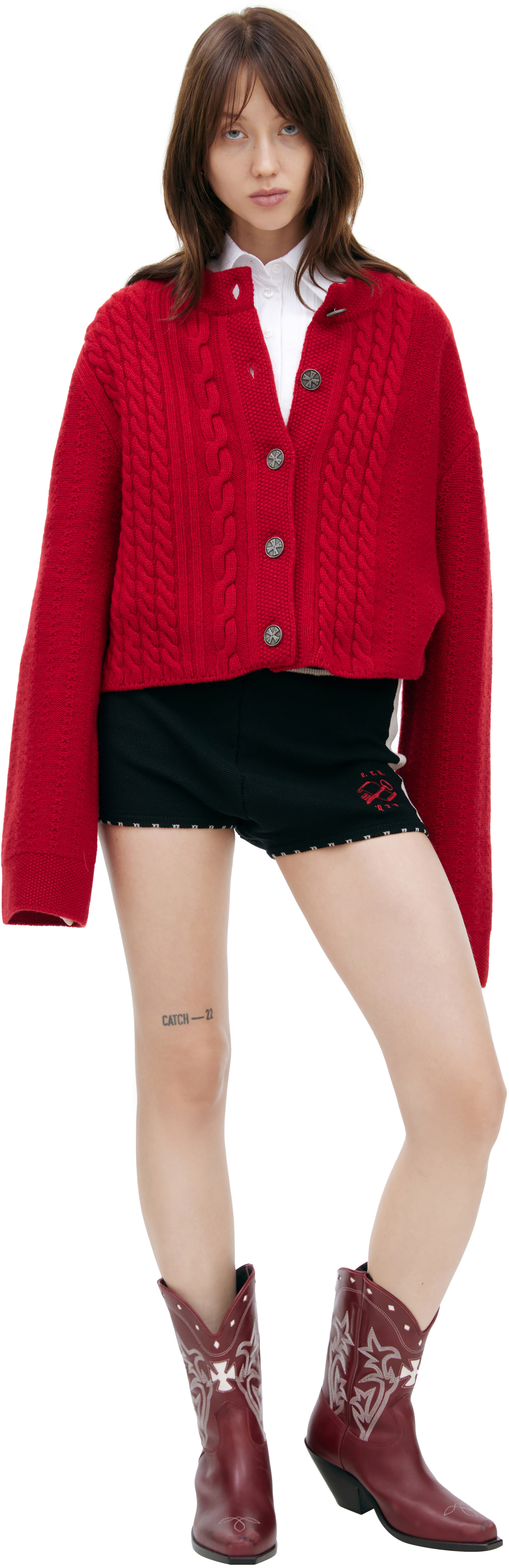 Enfants Riches Déprimés Вязаный кардиган из кашемира