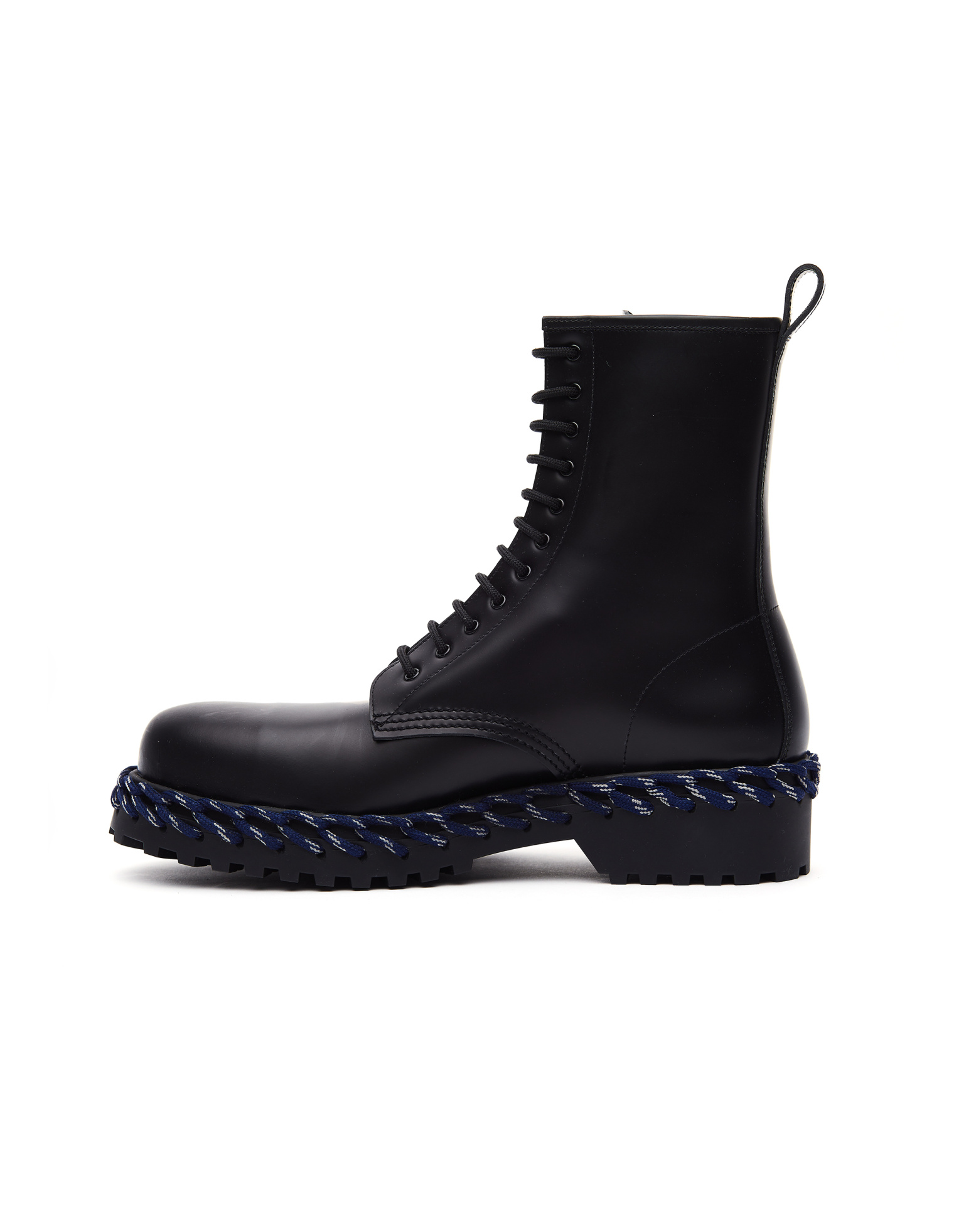 Balenciaga Кожаные ботинки с декоративной шнуровкой