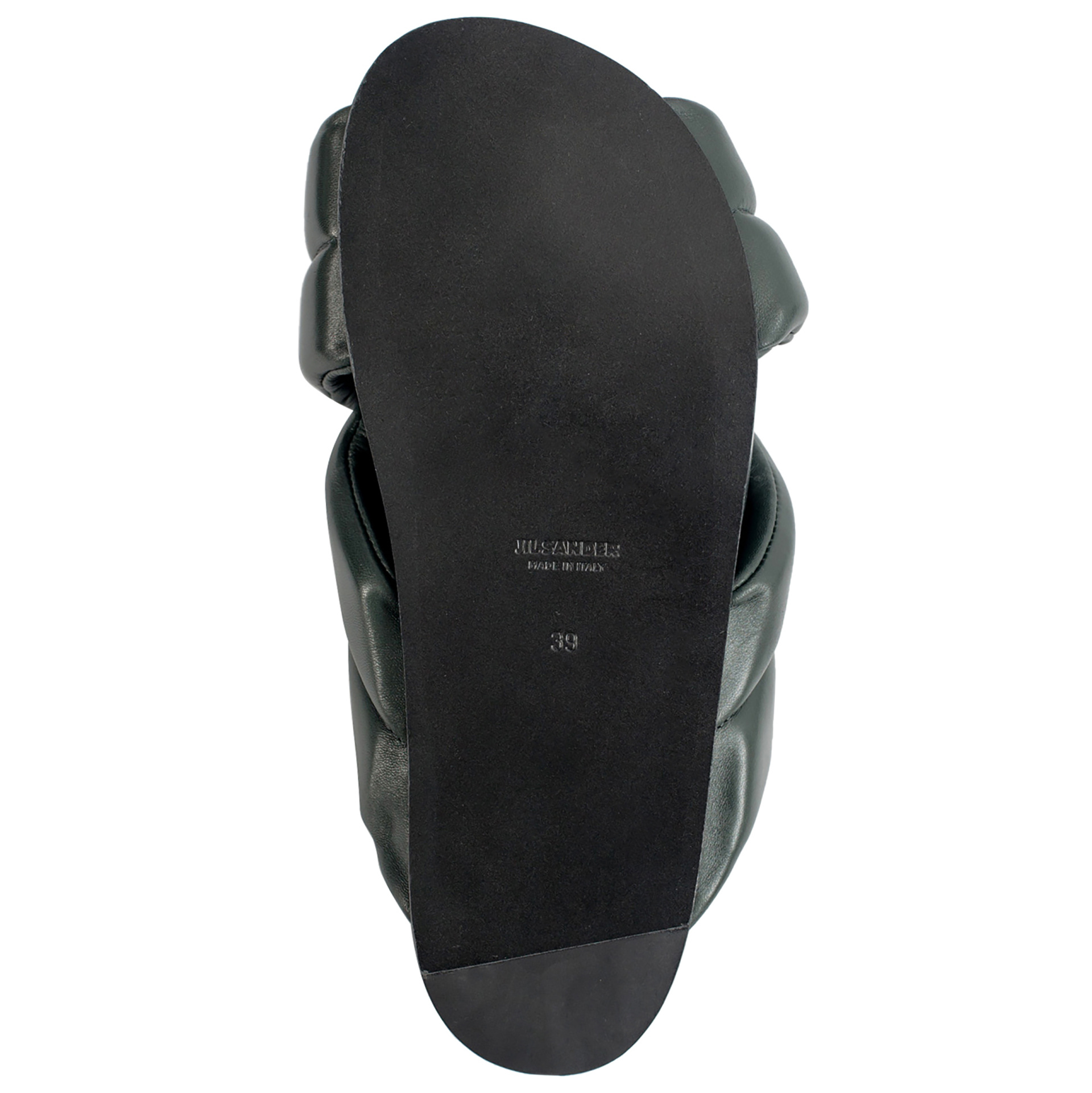 Jil Sander Кожаные сандалии