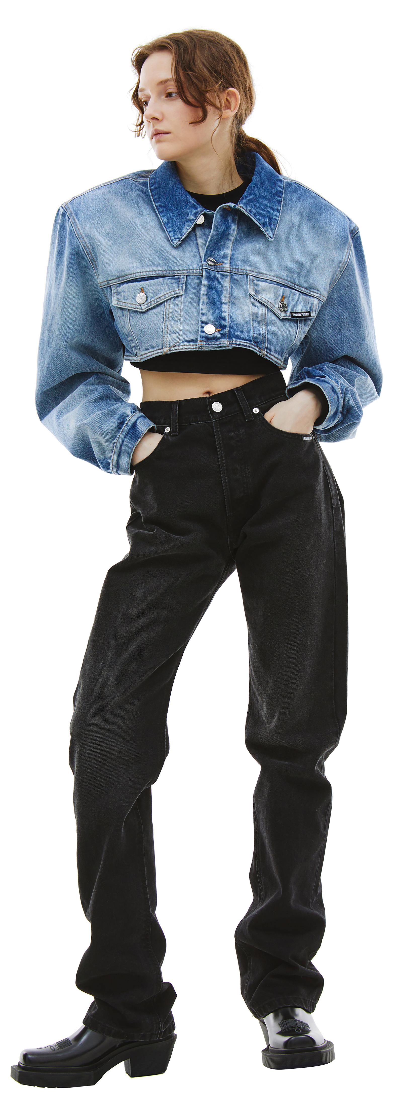 VTMNTS Черные прямые джинсы