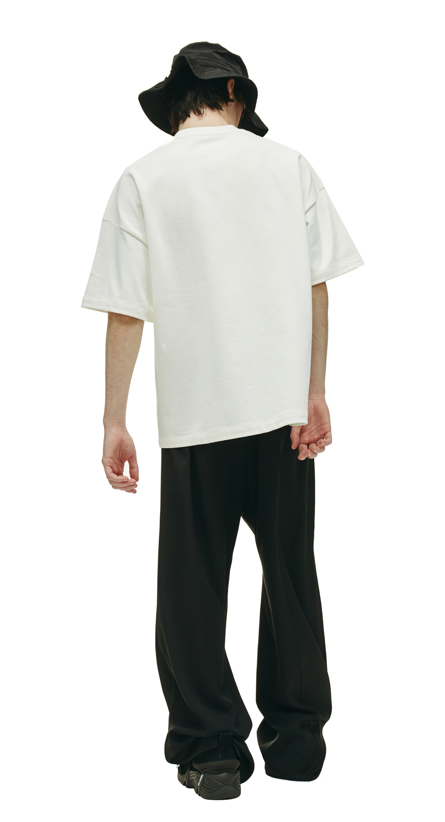 Jil Sander Оверсайз футболка с логотипом