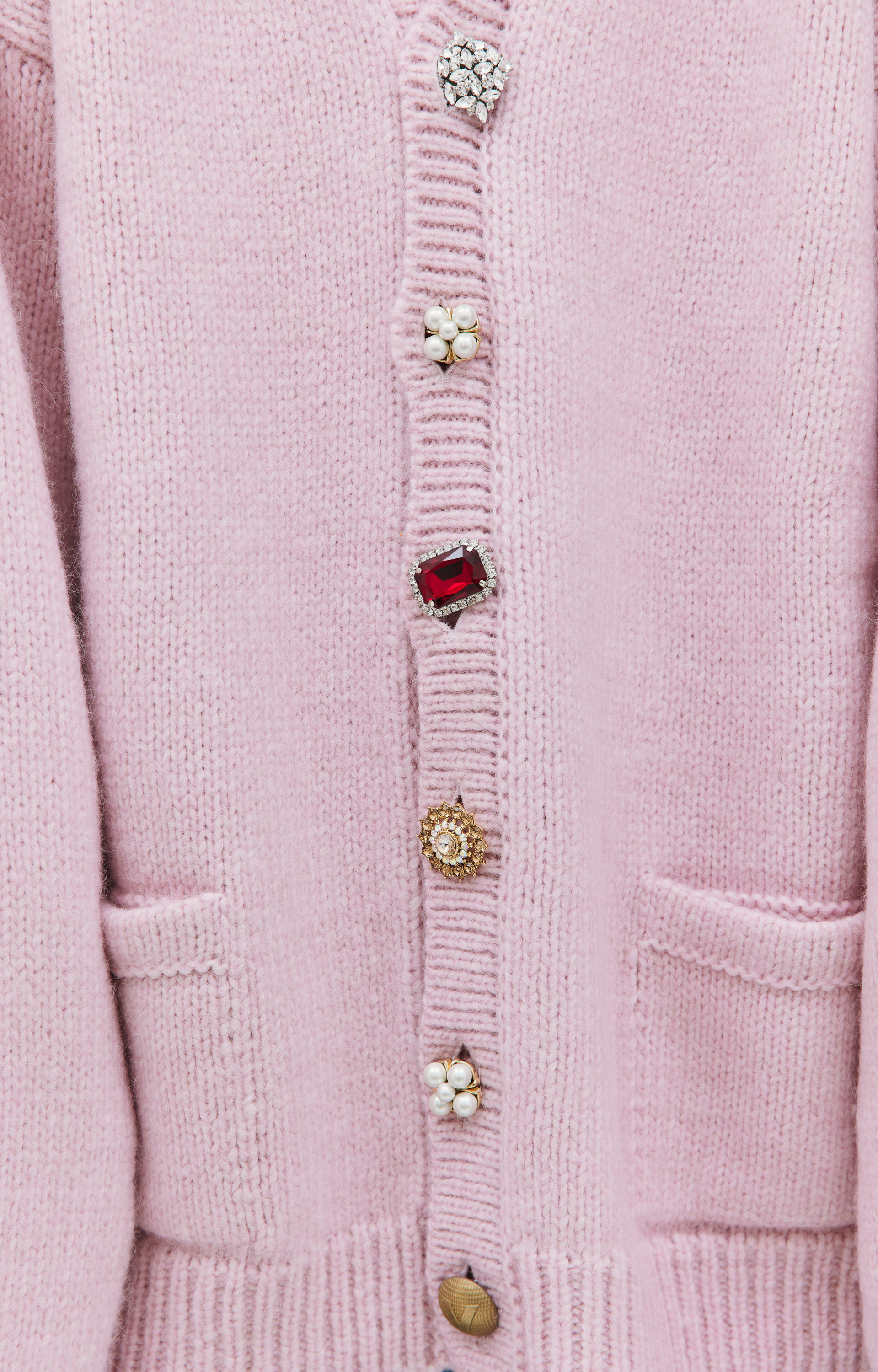 VETEMENTS Оверсайз кардиган с декоративными пуговицами