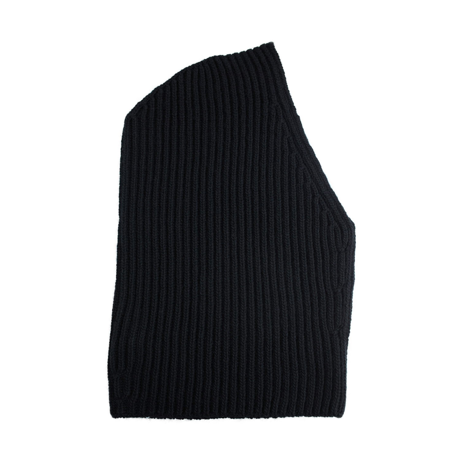 Jil Sander Черный капор из шерсти