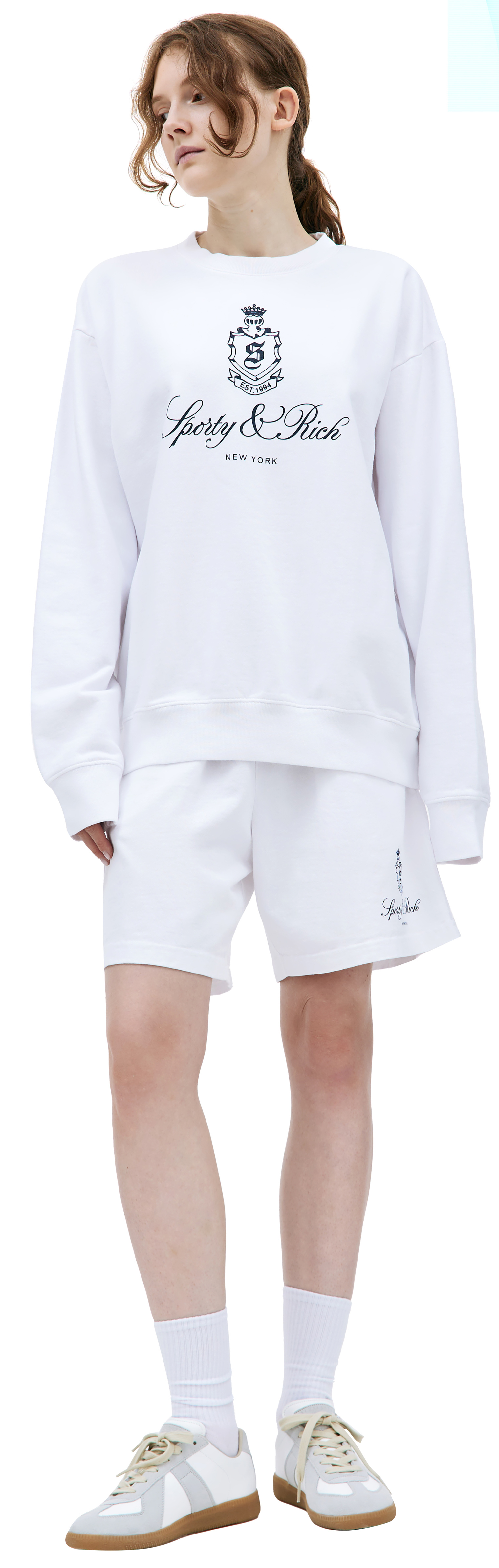 SPORTY & RICH Оверсайз свитшот Vendome