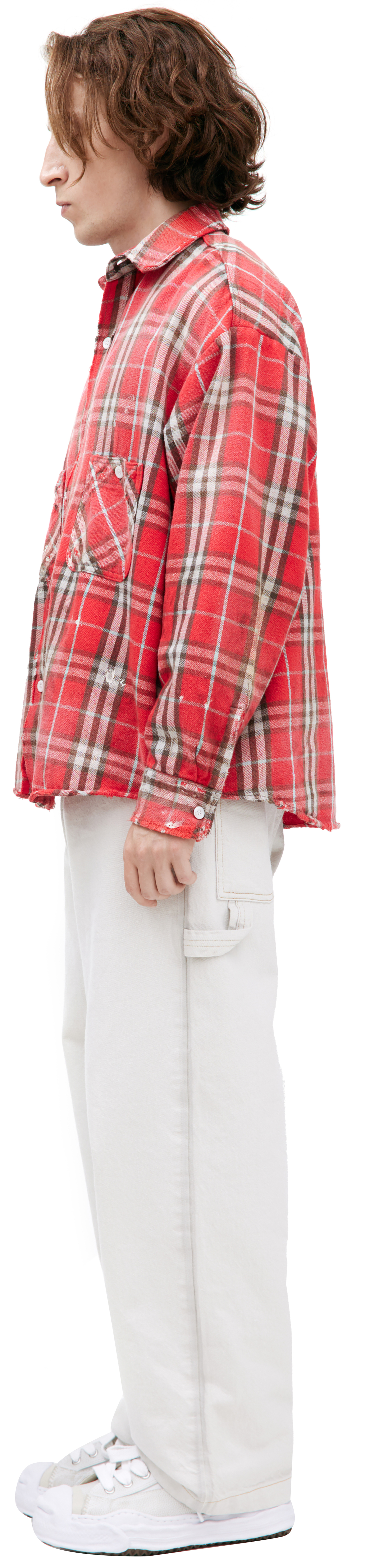 Saint Mxxxxxx Красная рубашка в клетку