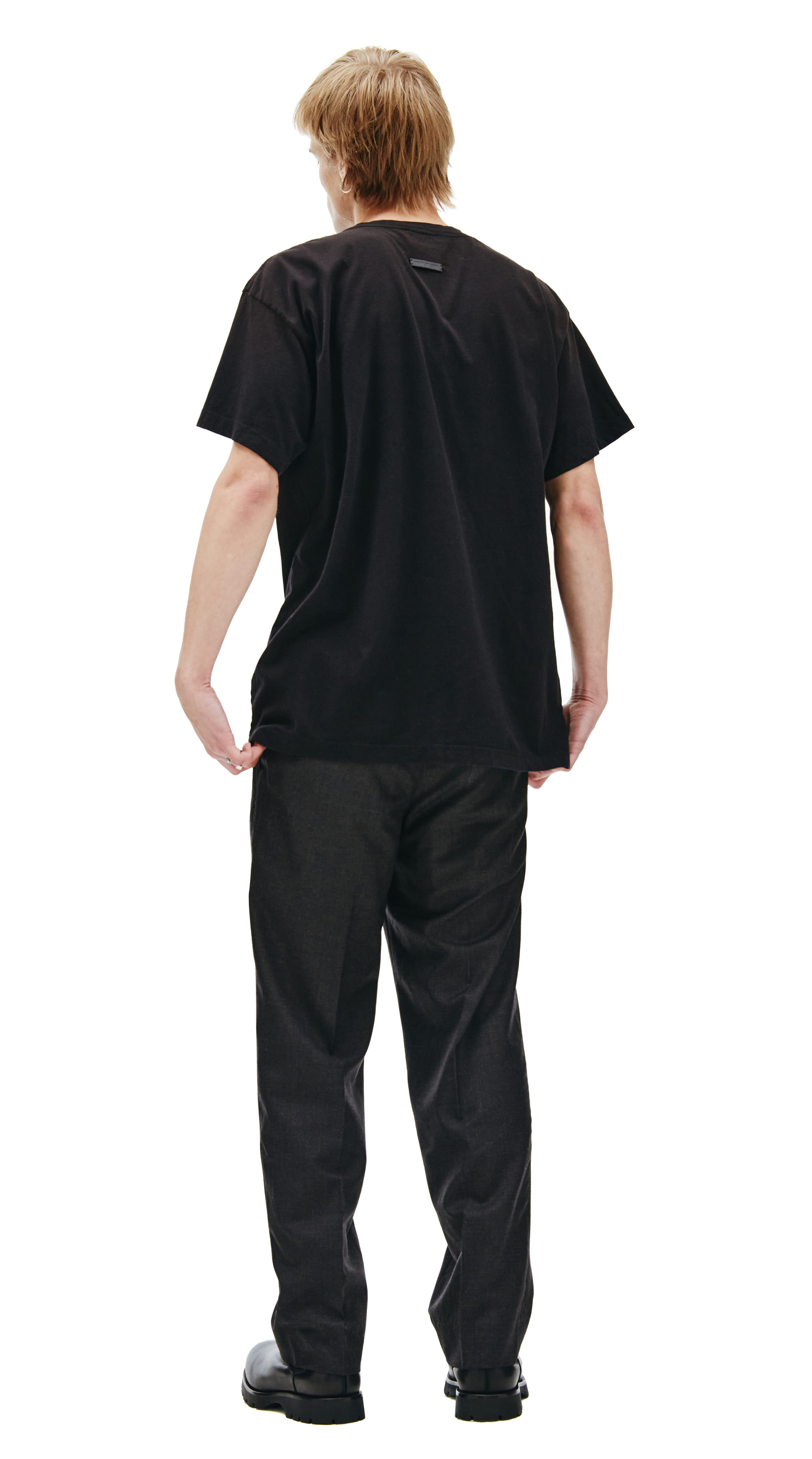 Fear of God Футболка с бархатным принтом Baseball