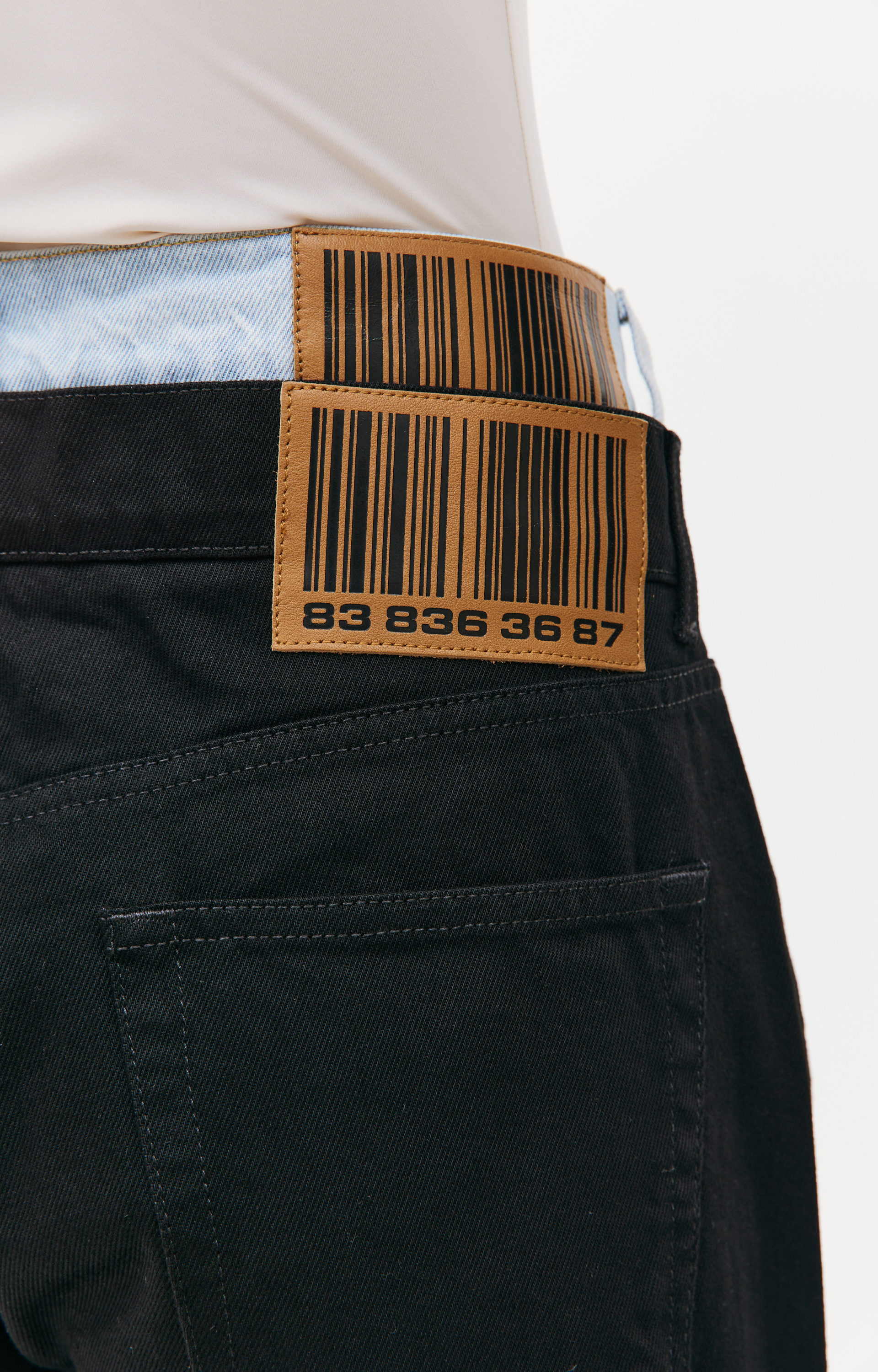 VTMNTS Джинсы с двойным поясом