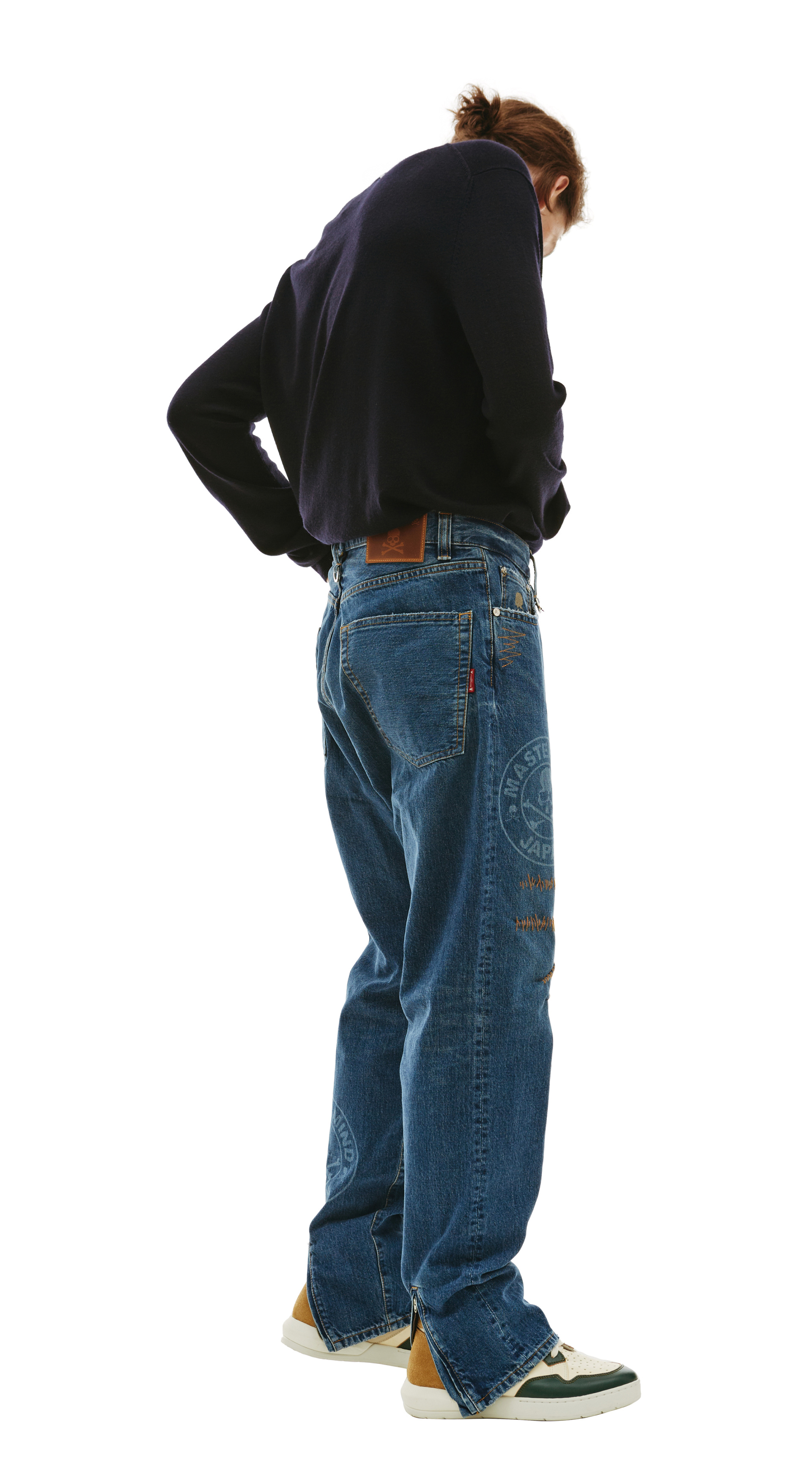 Mastermind WORLD Прямые джинсы с молниями