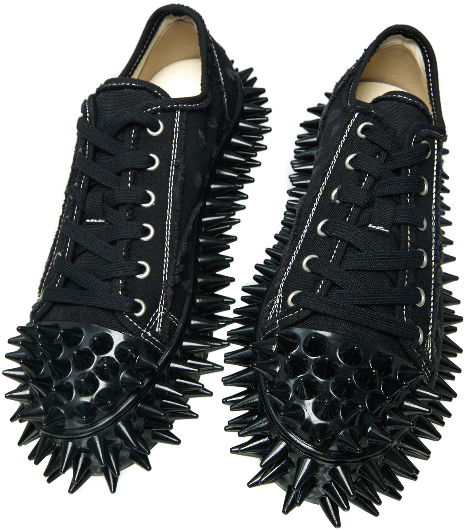 Doublet Кеды DIRTY SPIKE TOE CAP CANVAS