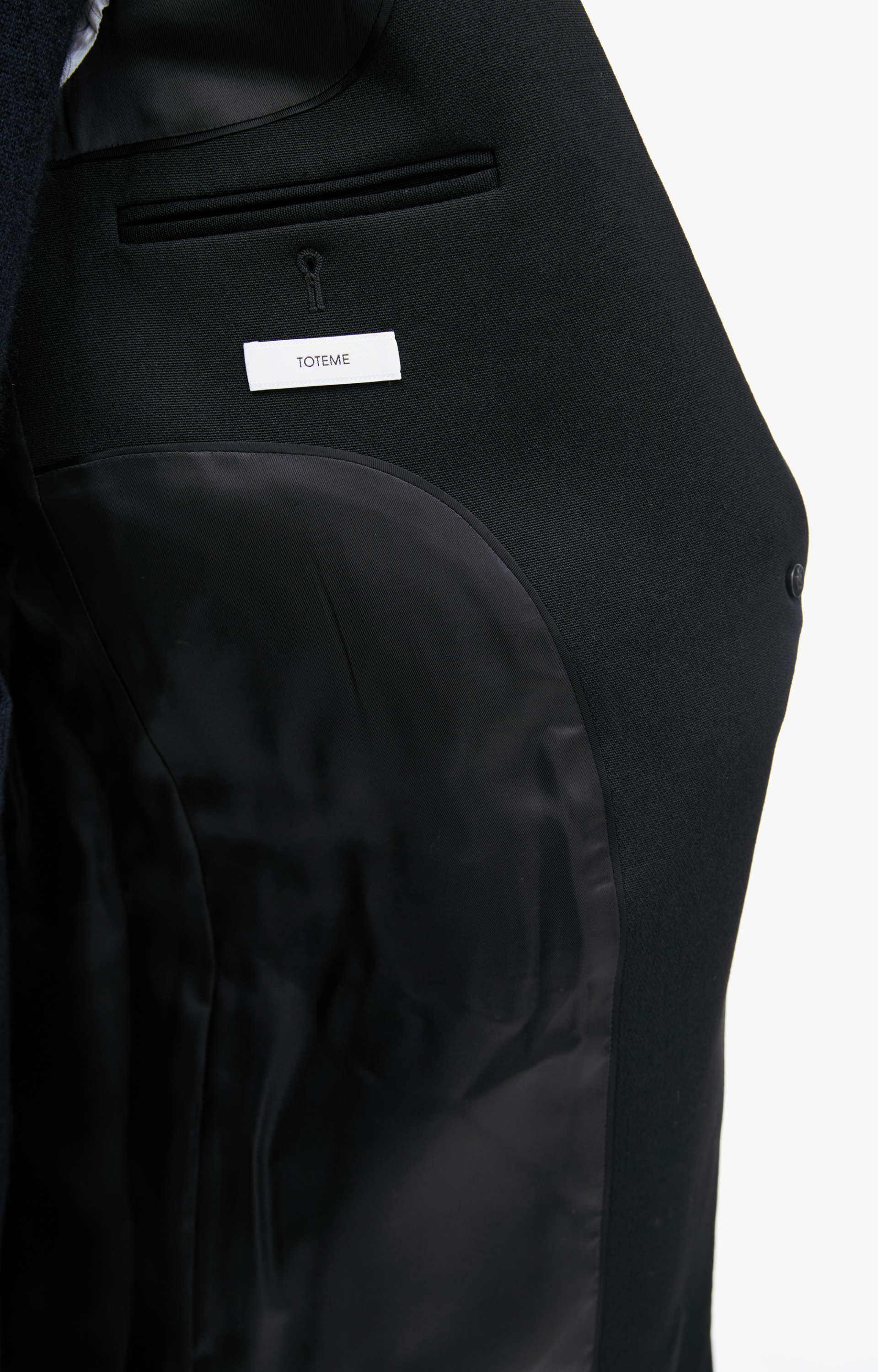 TOTEME Однобортное пальто из шерсти