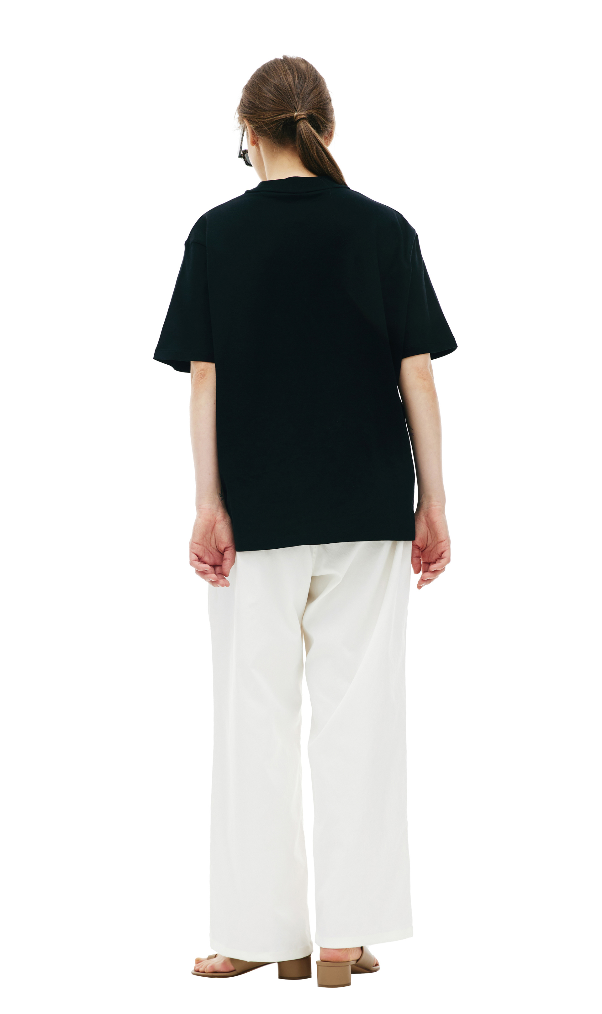 KIMMY Черная футболка из хлопка