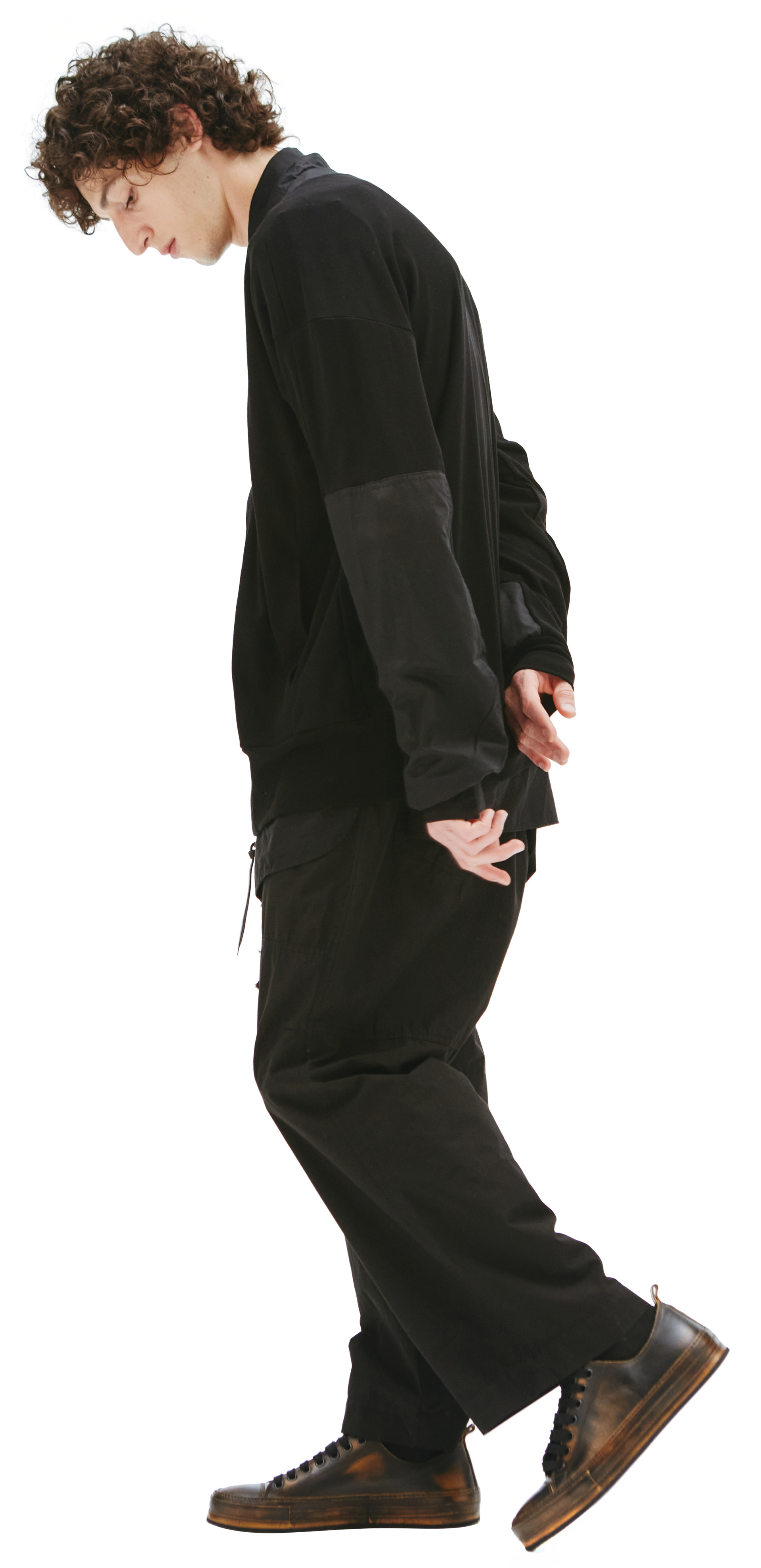 The Viridi-Anne Комбинированный кардиган на молнии