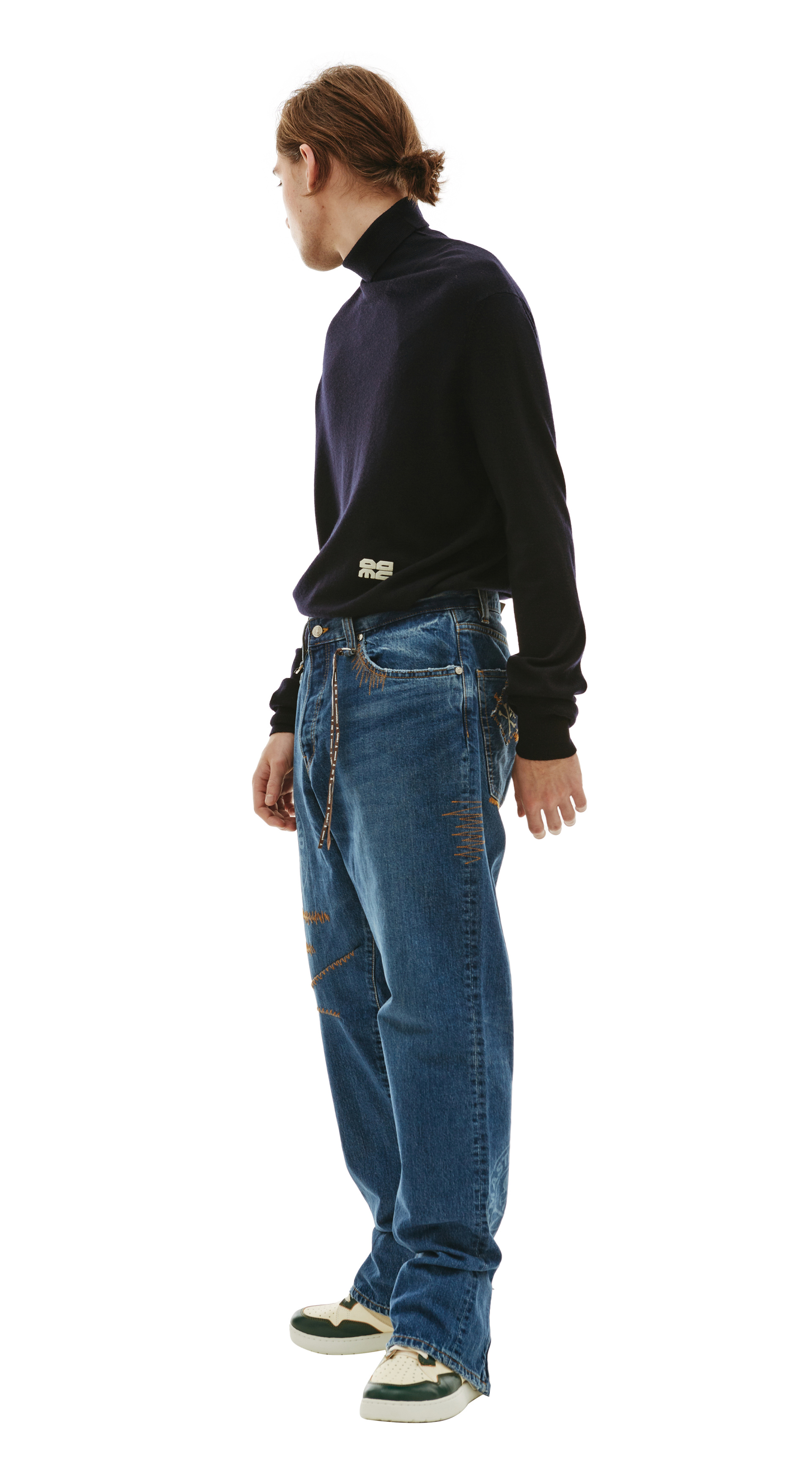 Mastermind WORLD Прямые джинсы с молниями