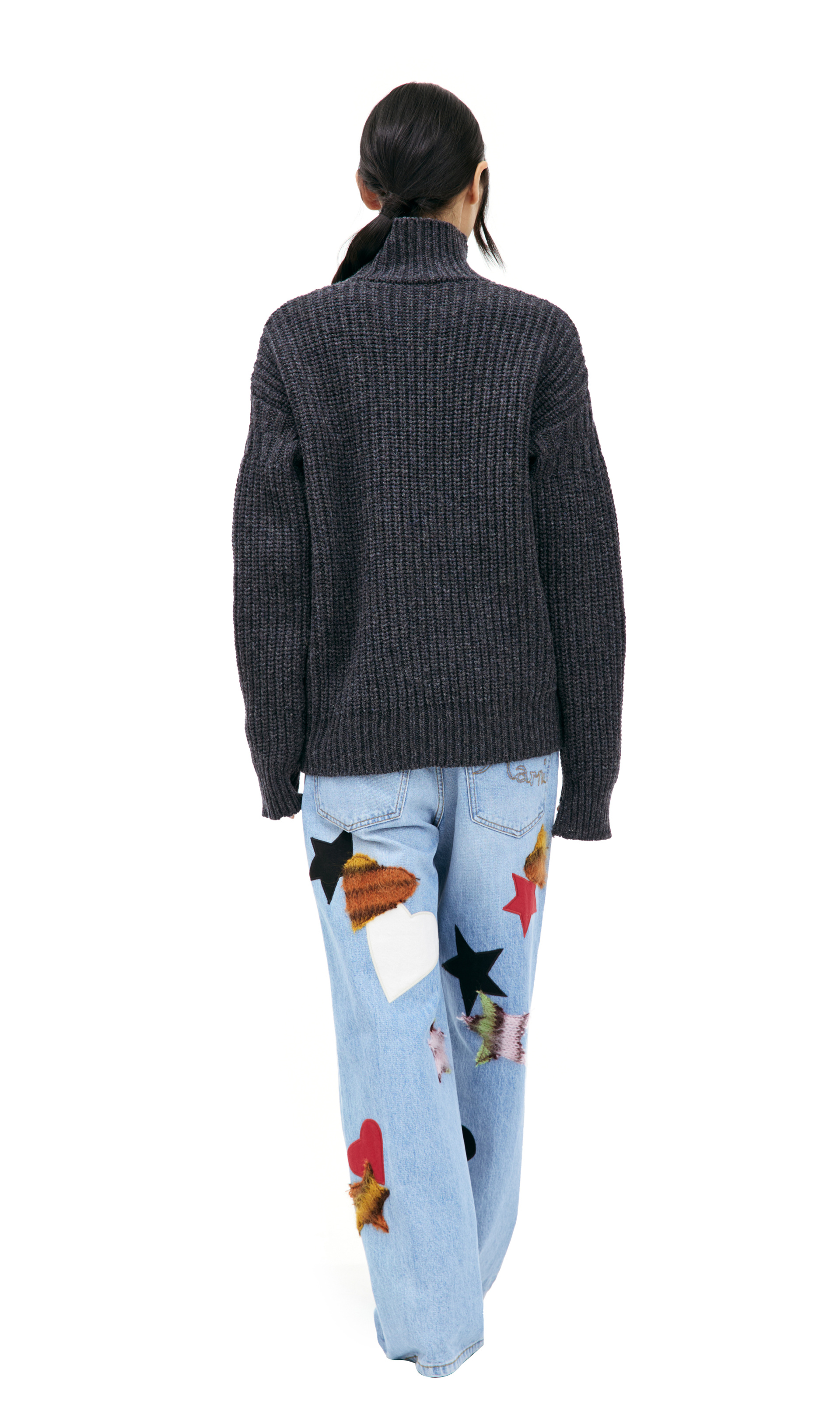 Marni Вязаный свитер с логотипом