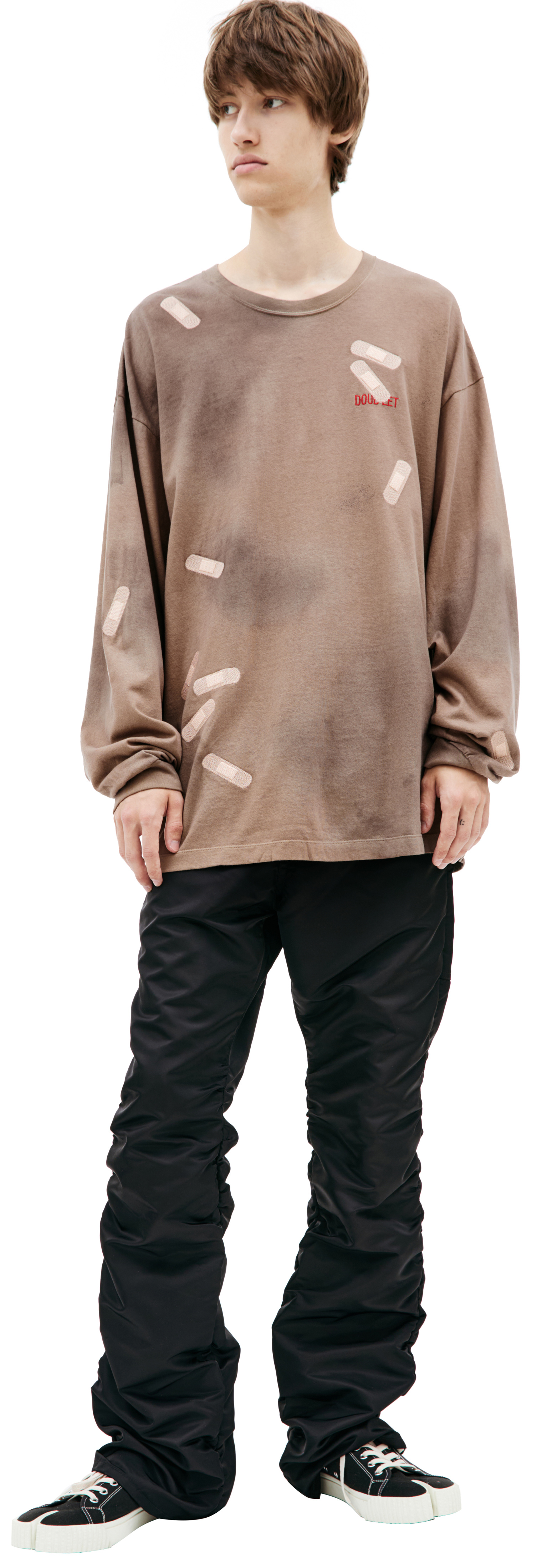Doublet Лонгслив с эффектом грязи