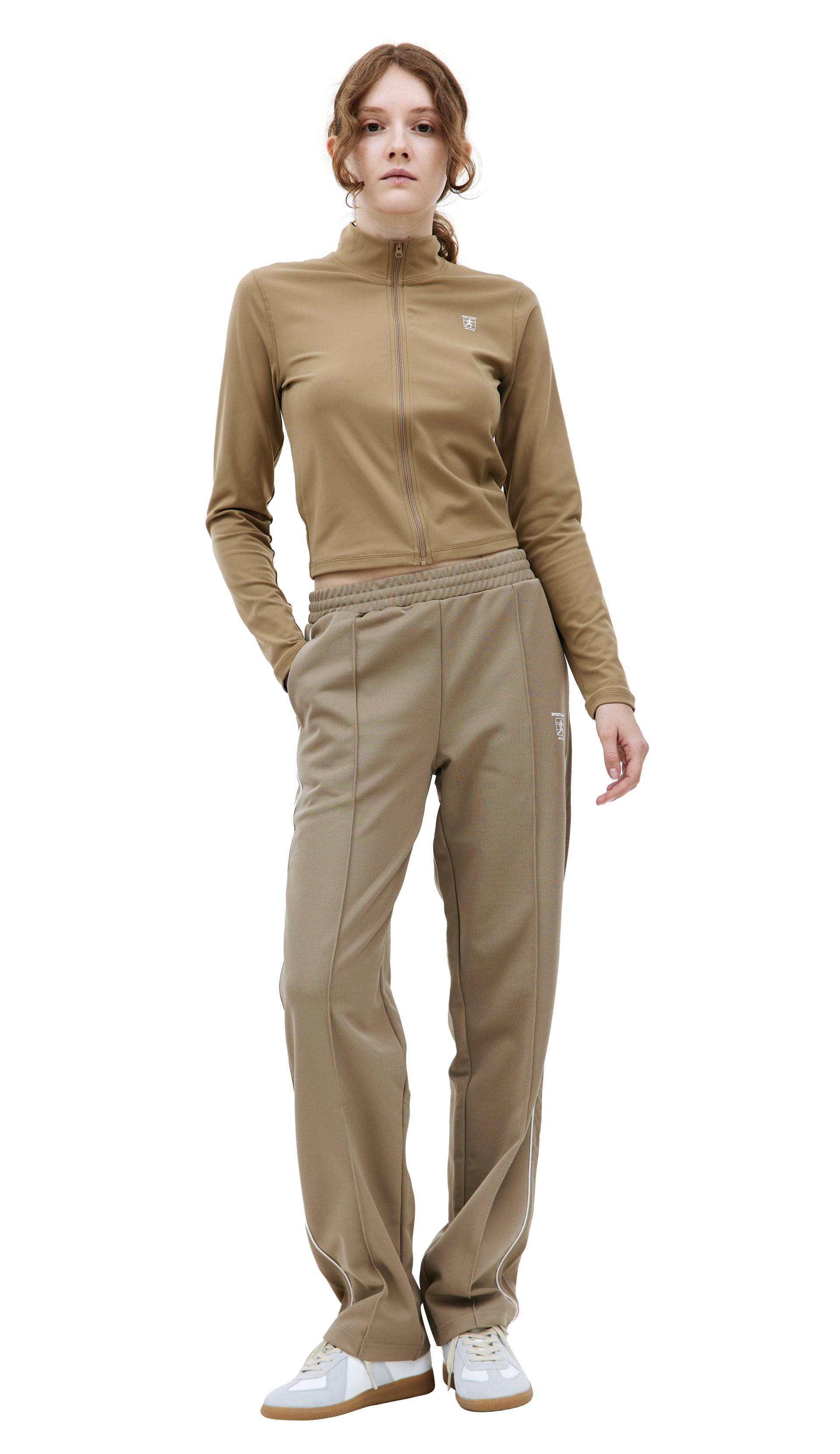 SPORTY & RICH Прямые брюки со стрелками