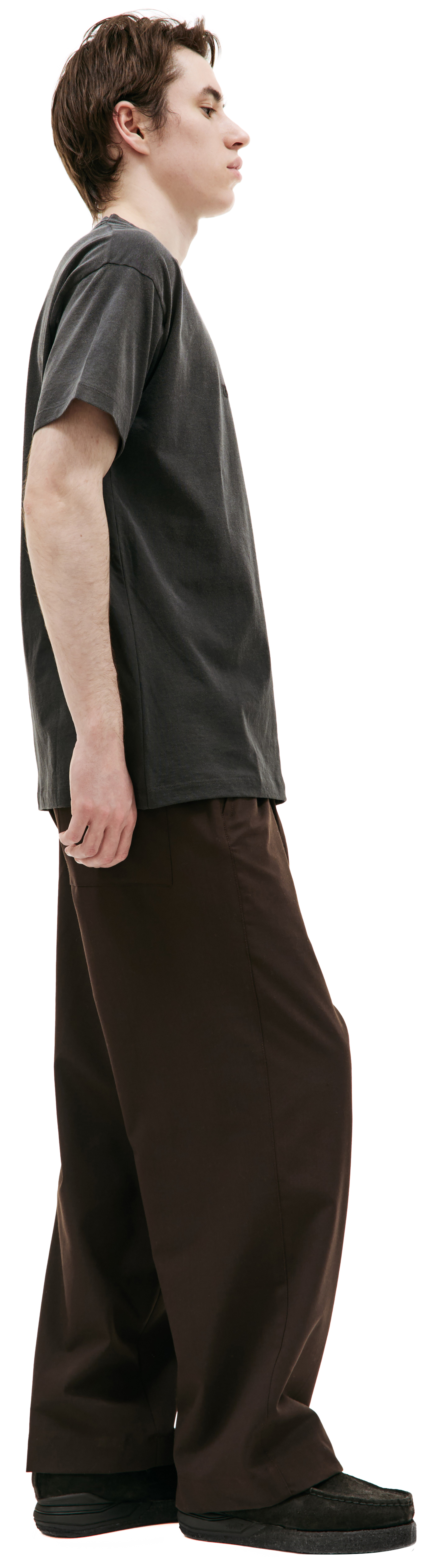 Maison Margiela Футболка с вышитым логотипом