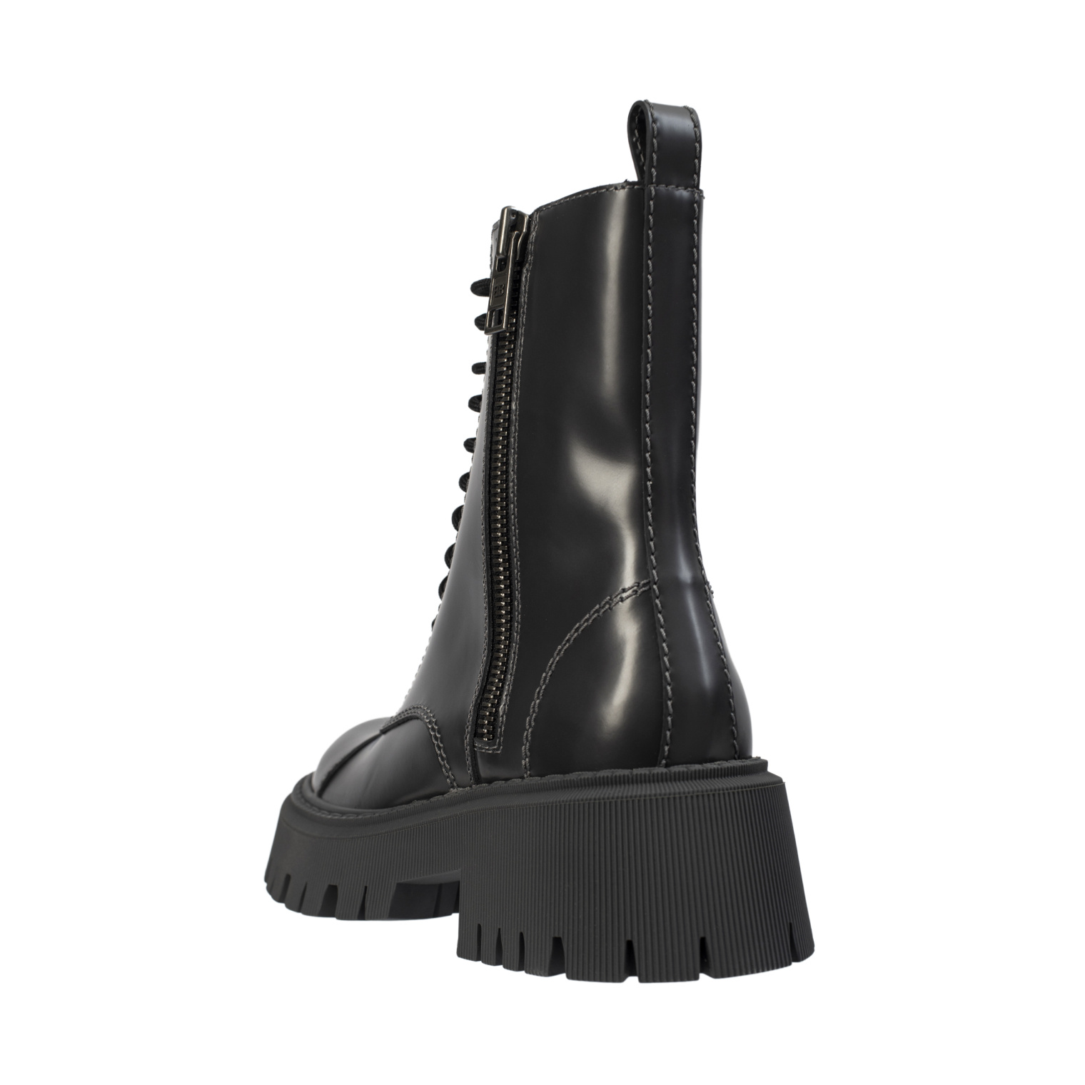 Balenciaga Кожаные ботинки Tractor 20mm на шнуровке